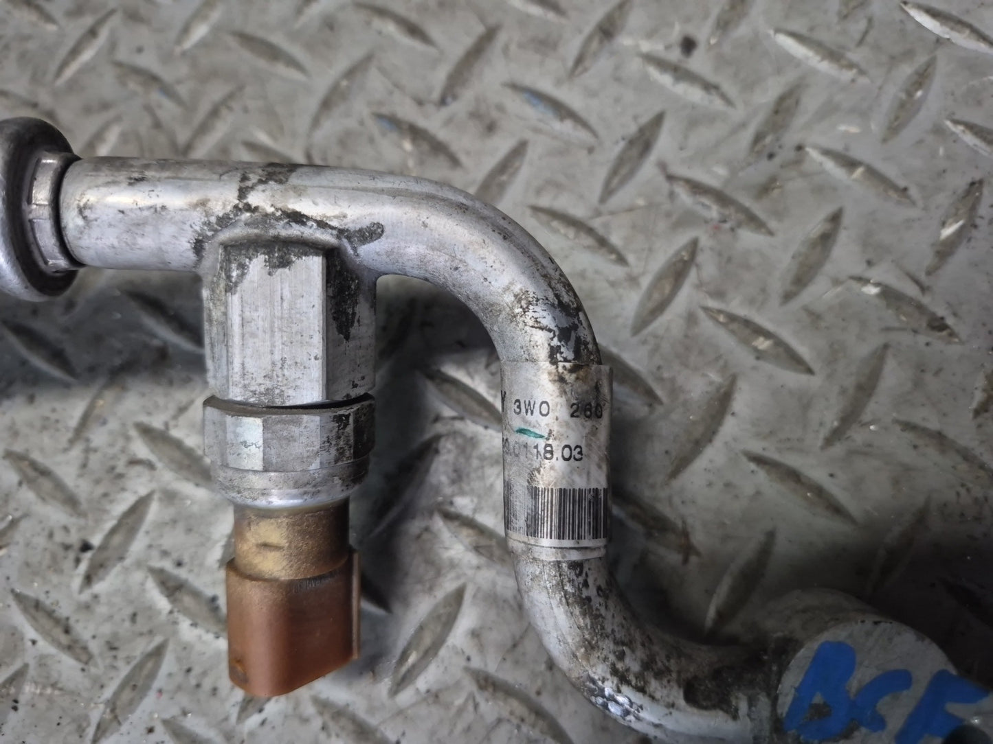 03-10 Bentley Continental GT A/C Air Condition Hose Pipe Line