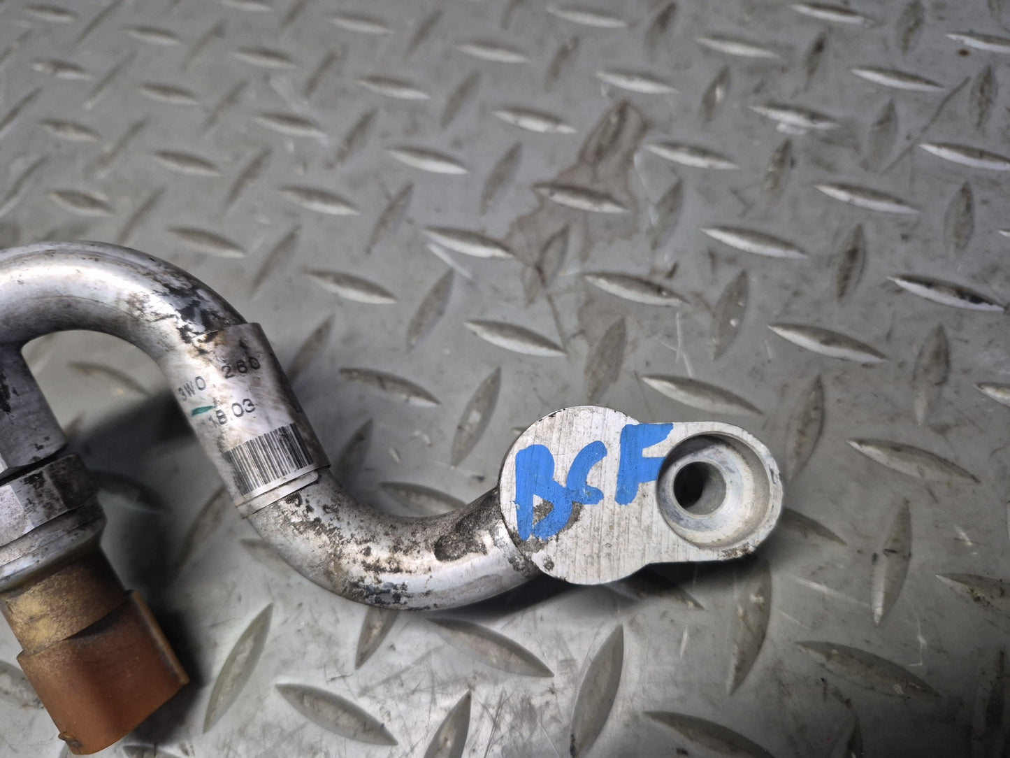 03-10 Bentley Continental GT A/C Air Condition Hose Pipe Line