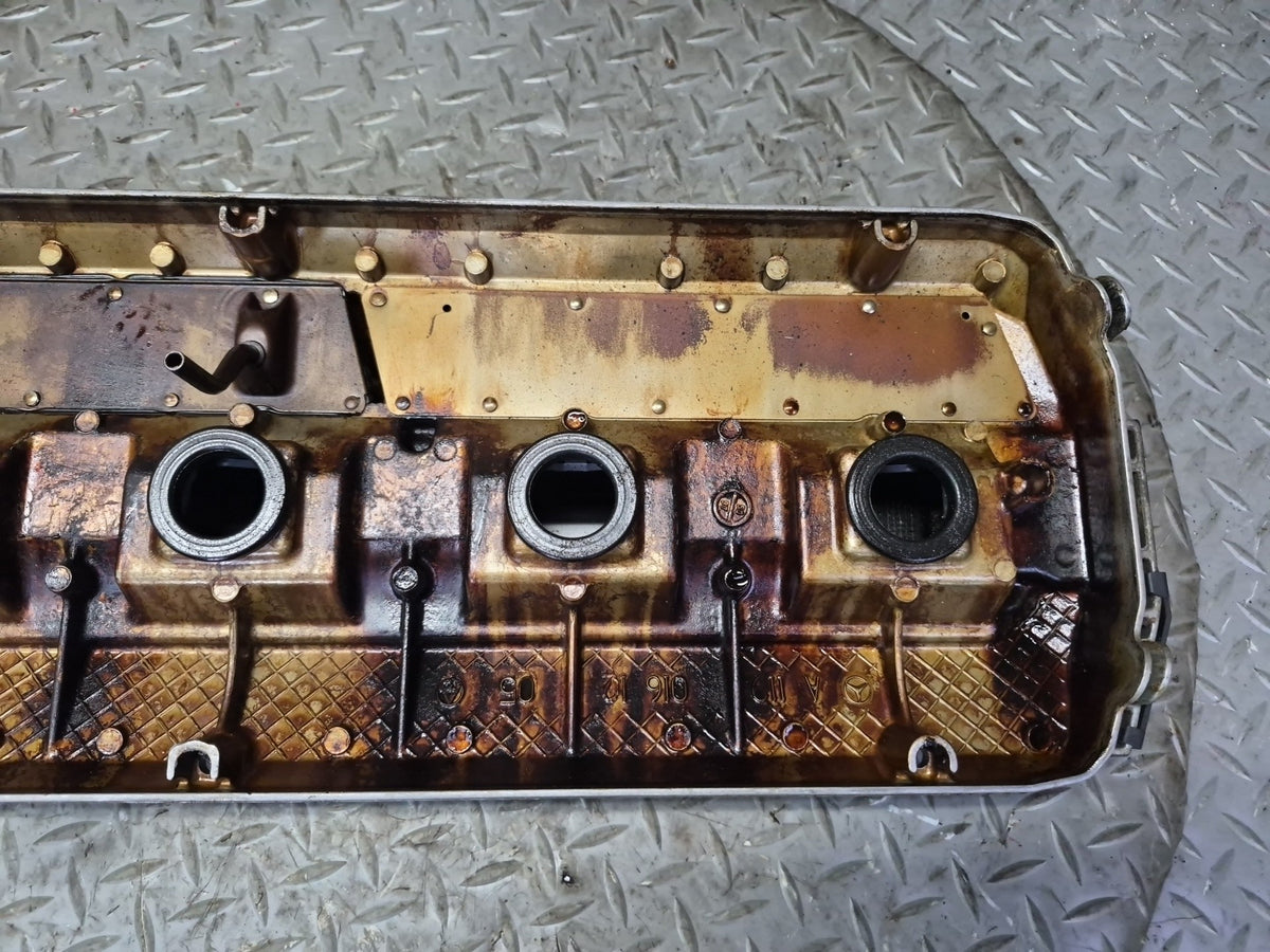 96-98 Mercedes R129 SL500 M119 Engine Motor Left Cylinder Head Valve Cover OEM