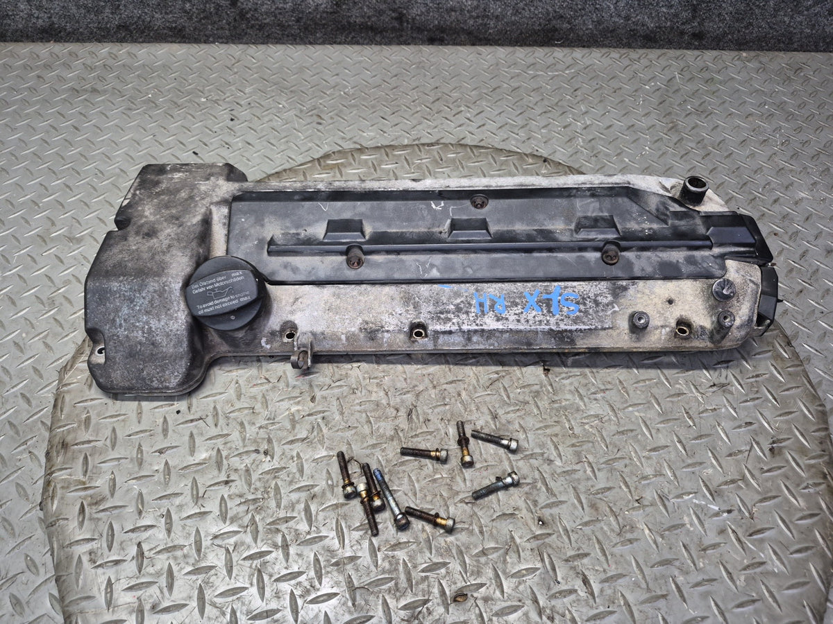 96-98 Mercedes R129 SL500 M119 Engine Motor Right Cylinder Head Valve Cover OEM