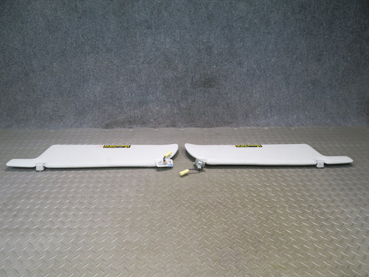 99-03 VW Eurovan T4 Set of 2 Front Left & Right Sun Visor Gray OEM
