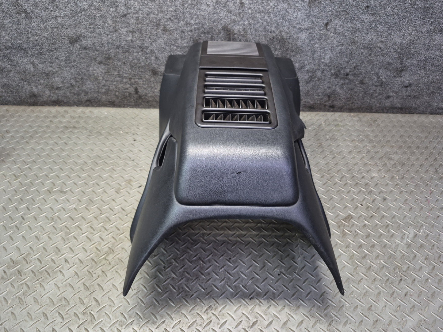 1984-1991 Porsche 928 S Rear Center Console Arm Rest Storage Compartment Black