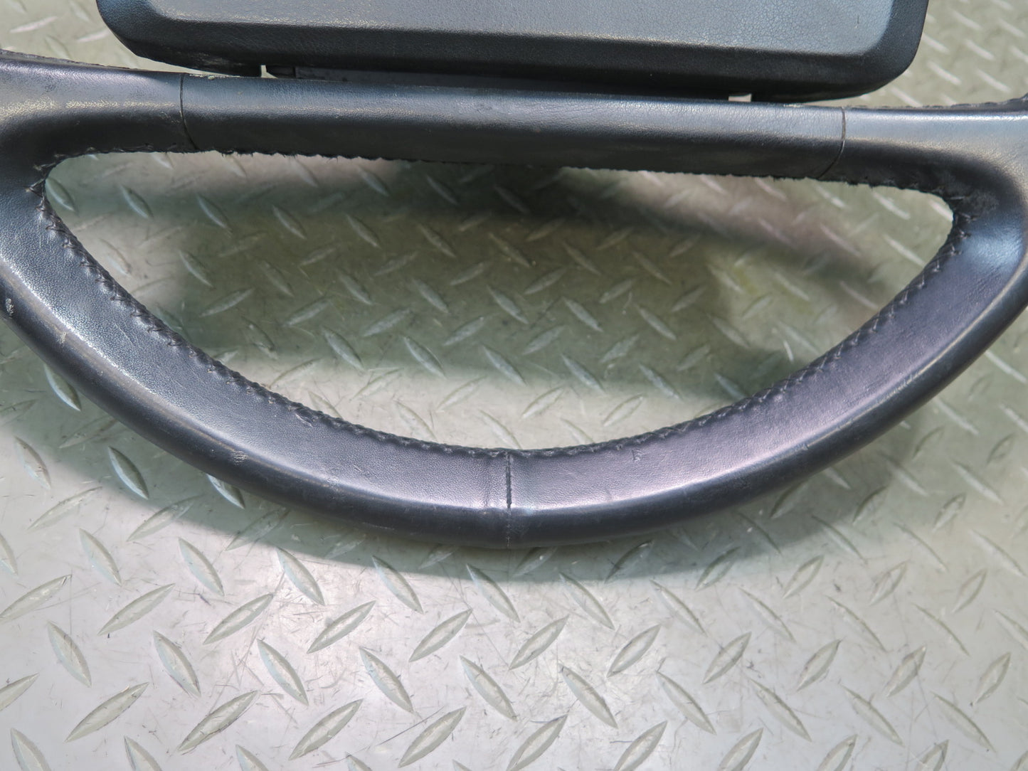 1984-1989 Porsche 928 S Leather Steering Black W/ Horn Pad Cover