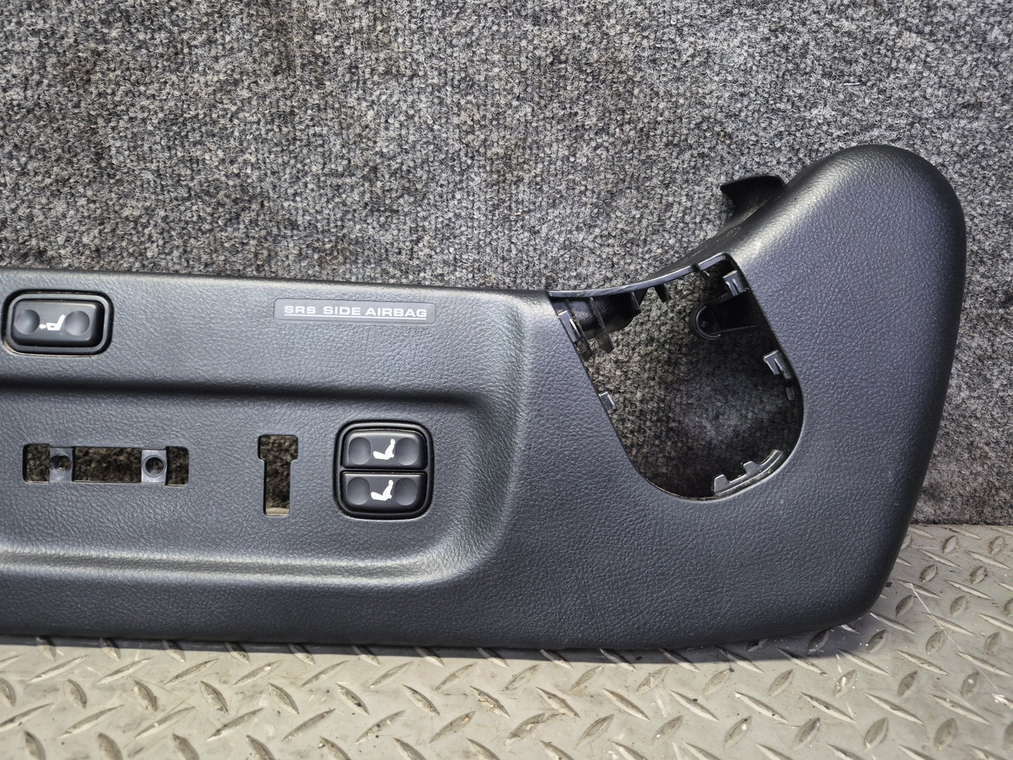 01-03 Lexus LS430 UCF30L Set of 3 Front Left Driver Seat Lower Trim Black OEM