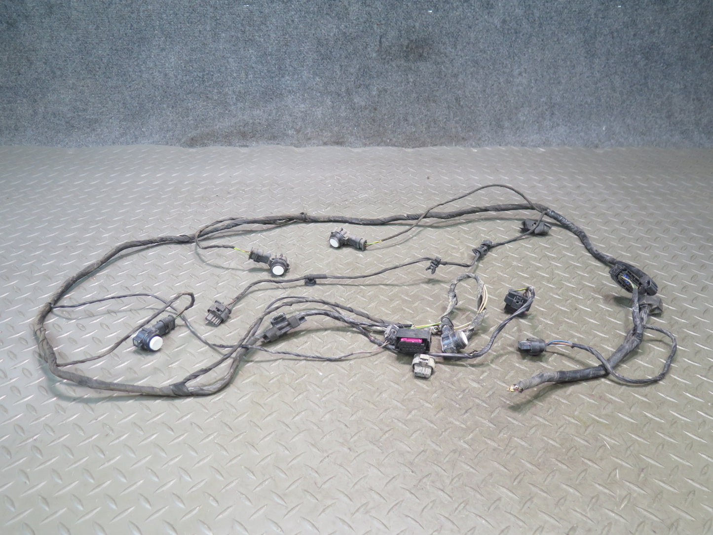 2015-2020 BMW F33 F83 M4 Convertible Rear Bumper PDC Parking Sensor Wiring Set