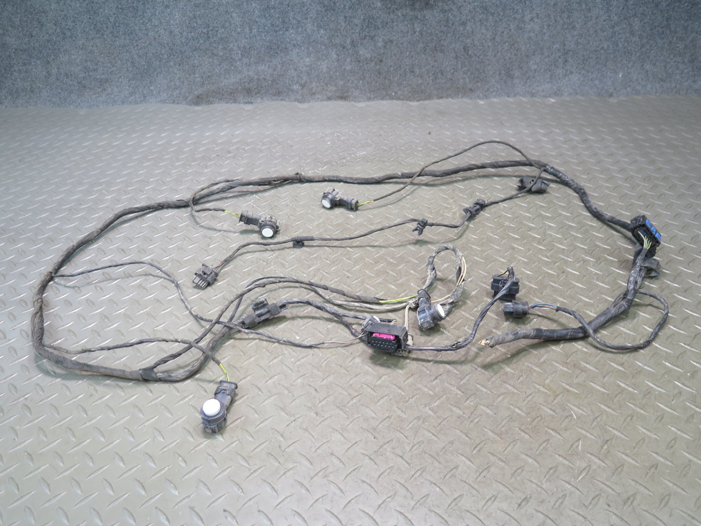 2015-2020 BMW F33 F83 M4 Convertible Rear Bumper PDC Parking Sensor Wiring Set