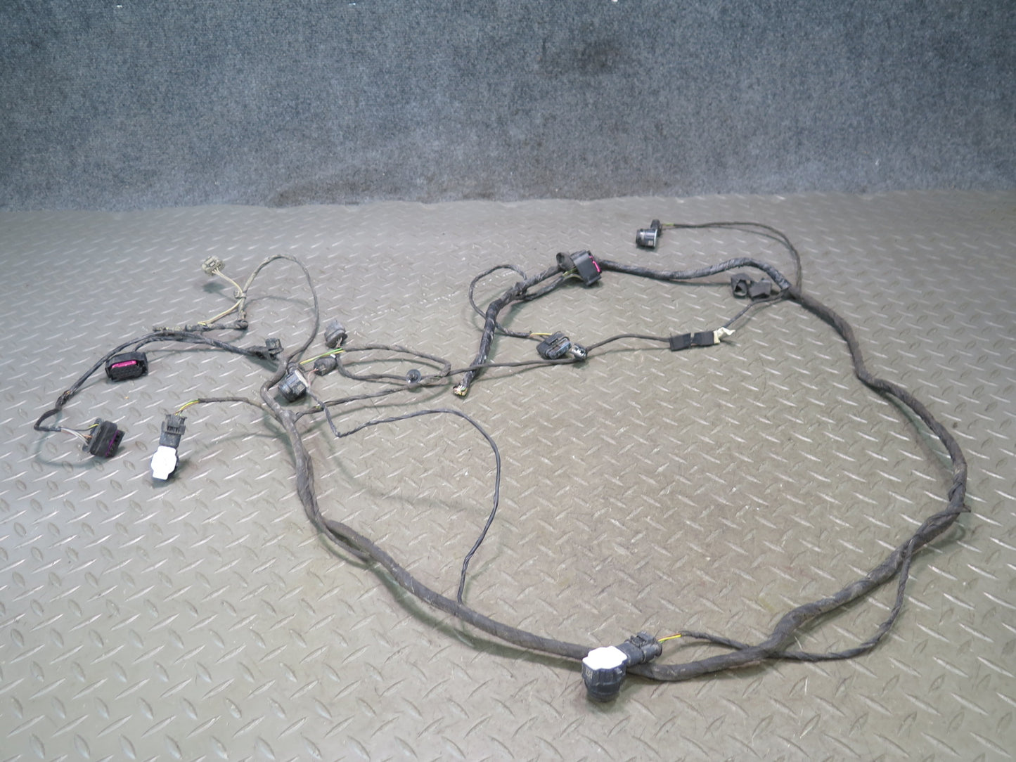 2015-2020 BMW F33 F83 M4 Convertible Rear Bumper PDC Parking Sensor Wiring Set
