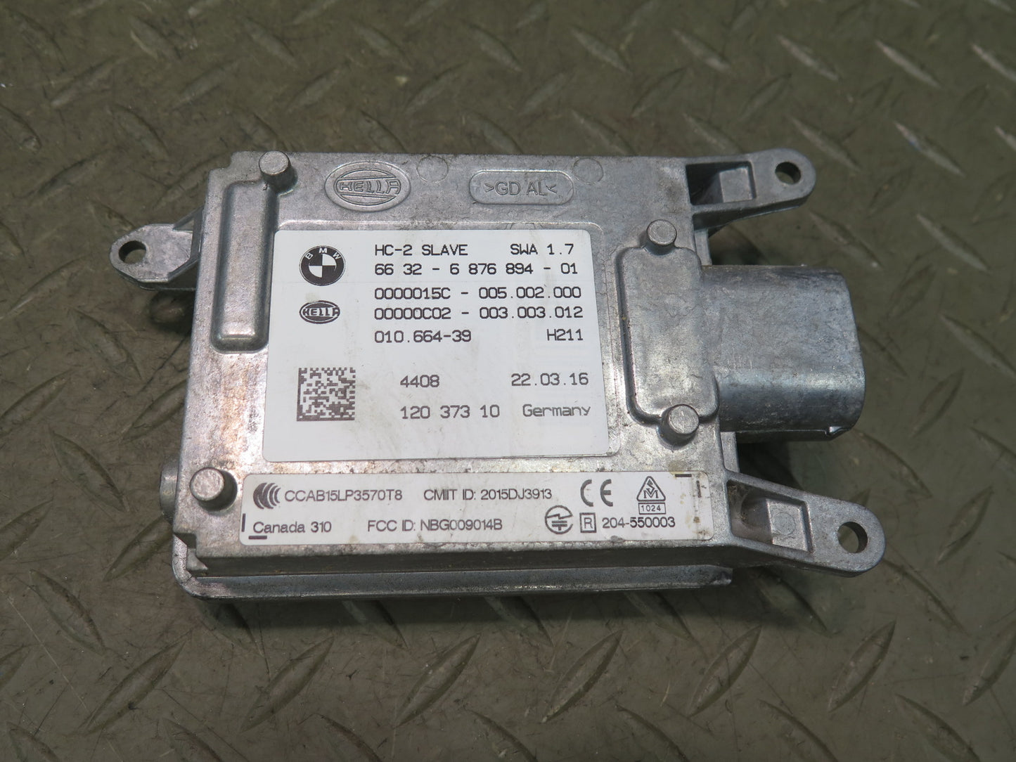 2015-2020 BMW F82 F83 M4 Rear Left Right Lane Change Radar Sensor Control Set