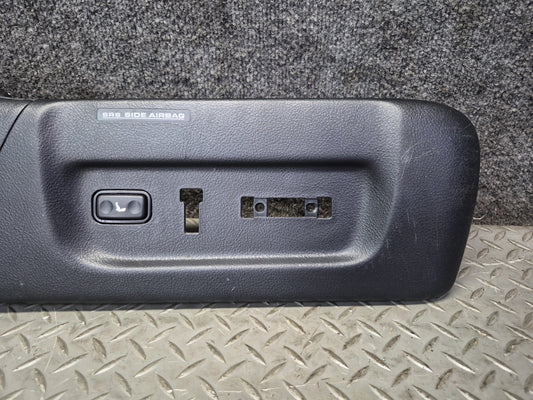 01-03 Lexus LS430 UCF30L Set of 3 Front Right Pass Seat Lower Trim Black OEM
