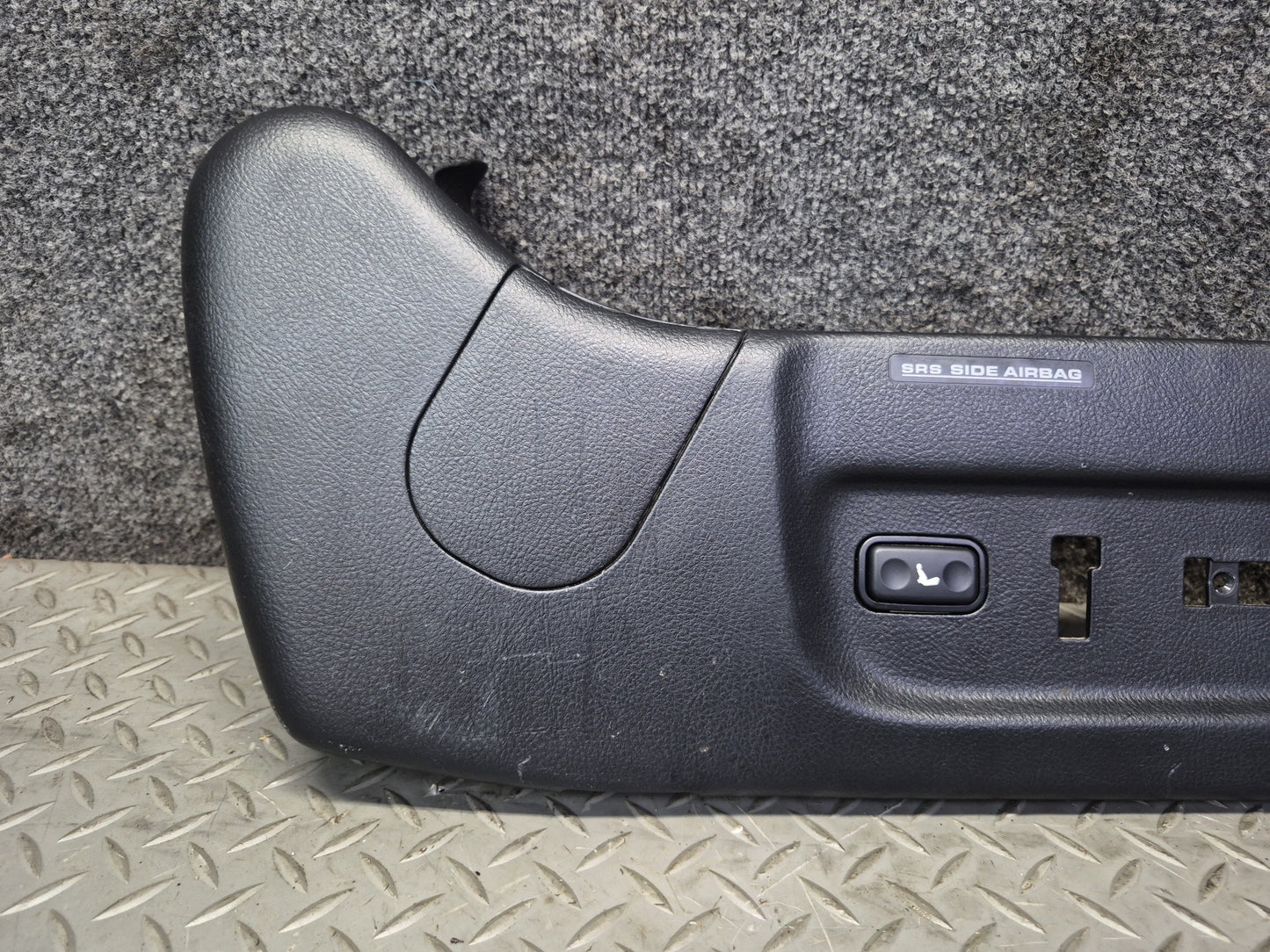 01-03 Lexus LS430 UCF30L Set of 3 Front Right Pass Seat Lower Trim Black OEM