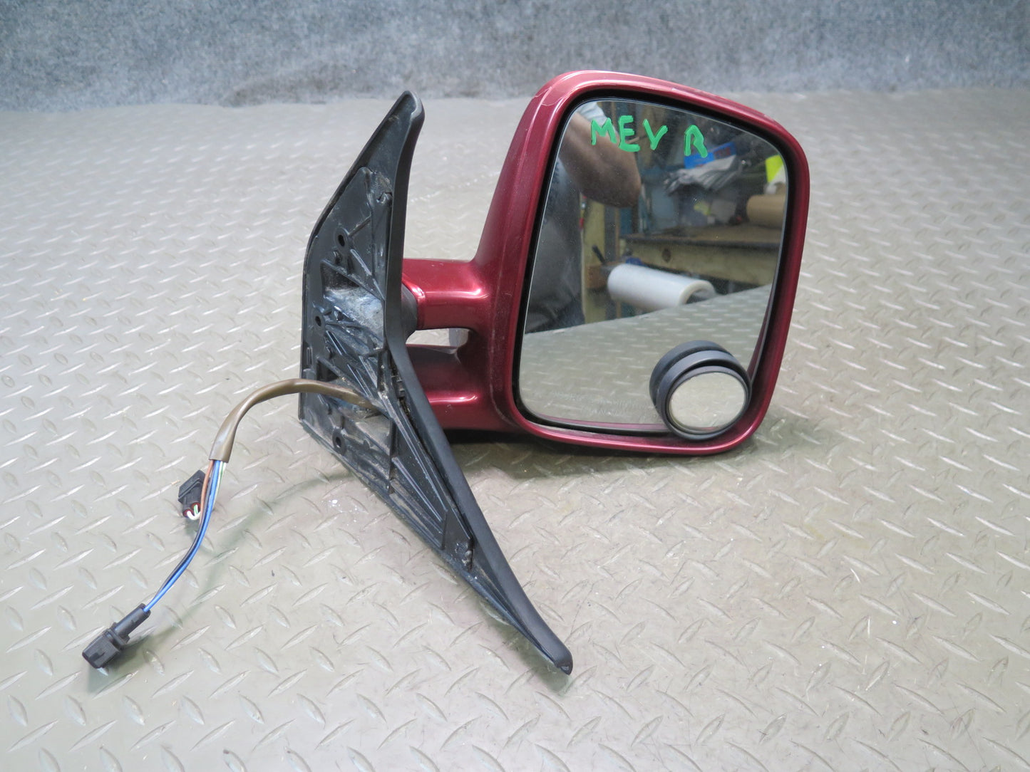 99-03 VW Eurovan T4 Front Right Door Exterior Side View Heated Power Mirror OEM