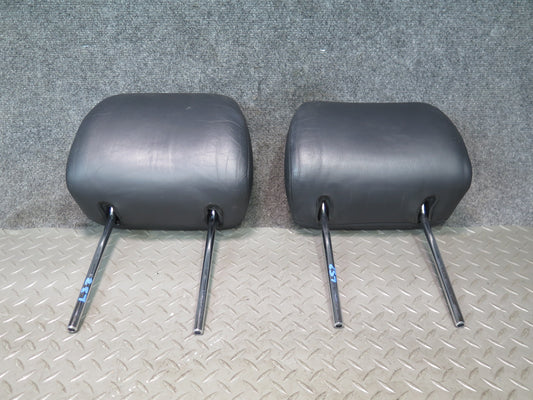 01-03 Lexus UCF30L LS430 Set of 2 Front Left & Right Seat Leather Headrest OEM