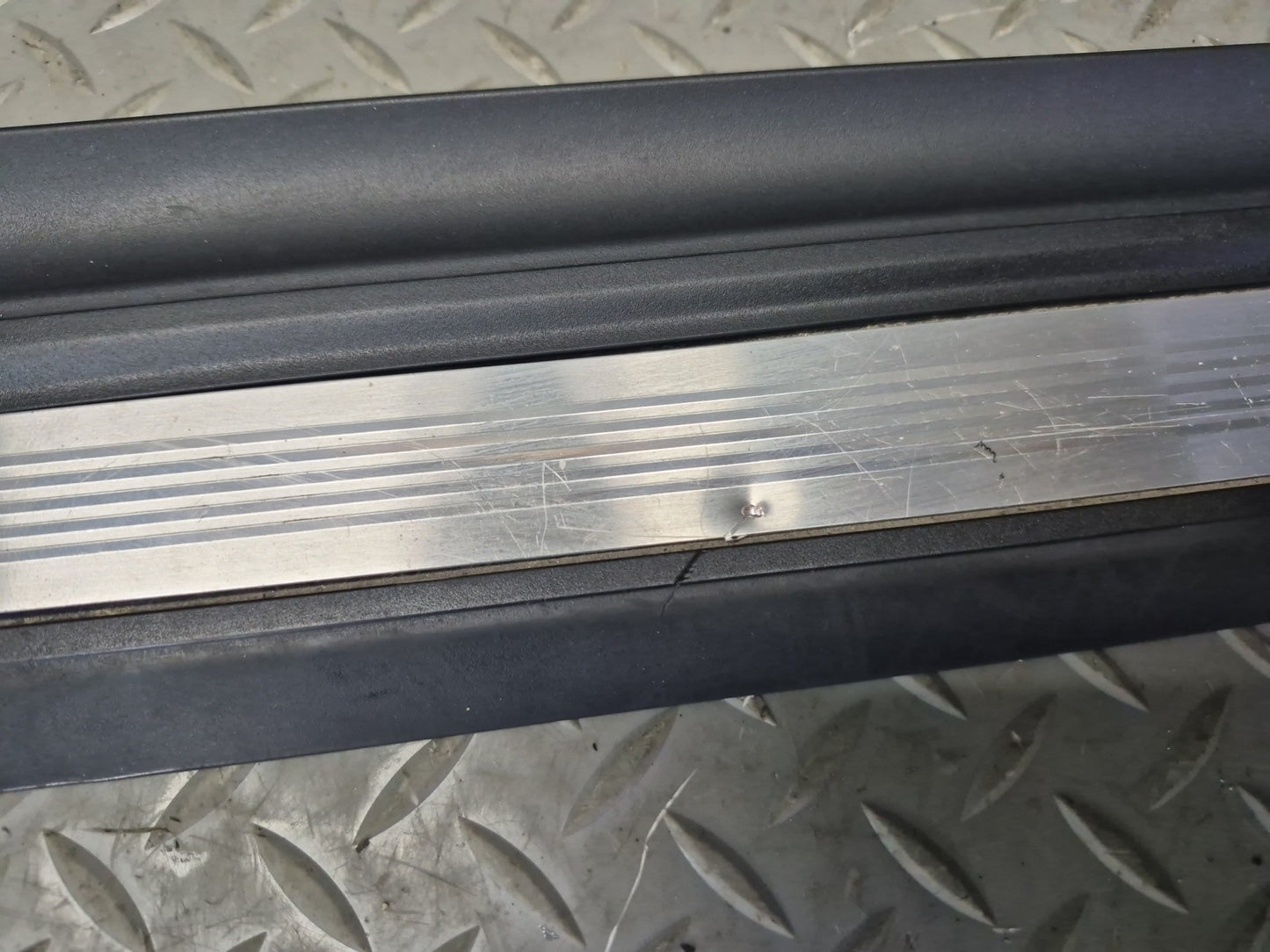 2015-2020 BMW F33 F83 M4 Convertible Door Scuff Sill Plate Trim Panel Set of 2