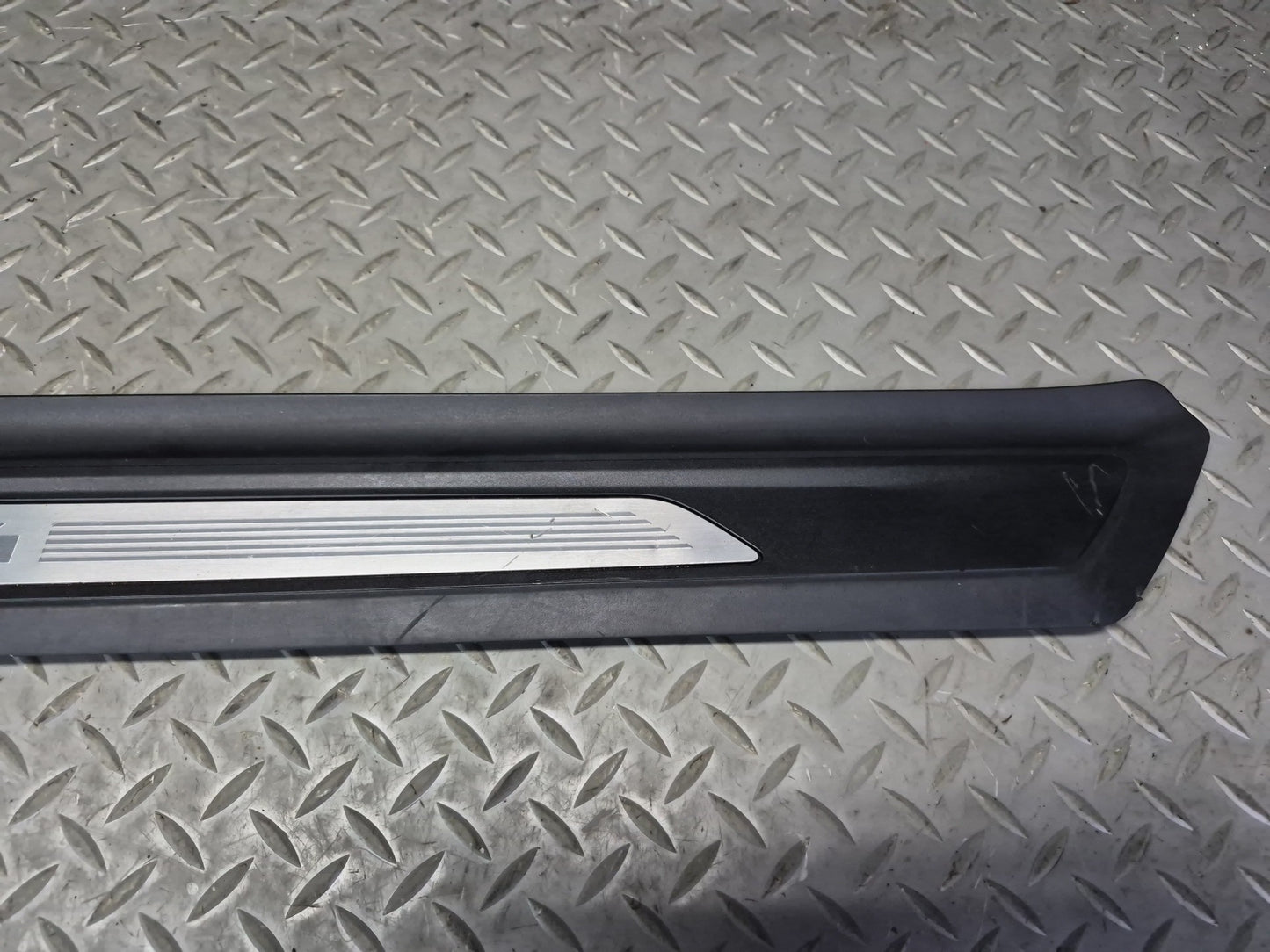 2015-2020 BMW F33 F83 M4 Convertible Door Scuff Sill Plate Trim Panel Set of 2
