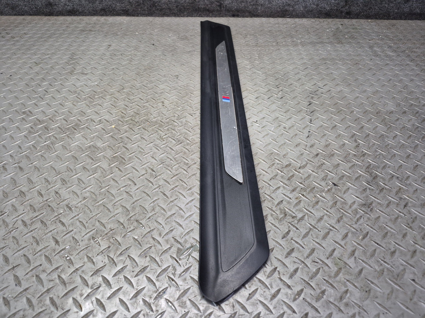 2015-2020 BMW F33 F83 M4 Convertible Door Scuff Sill Plate Trim Panel Set of 2