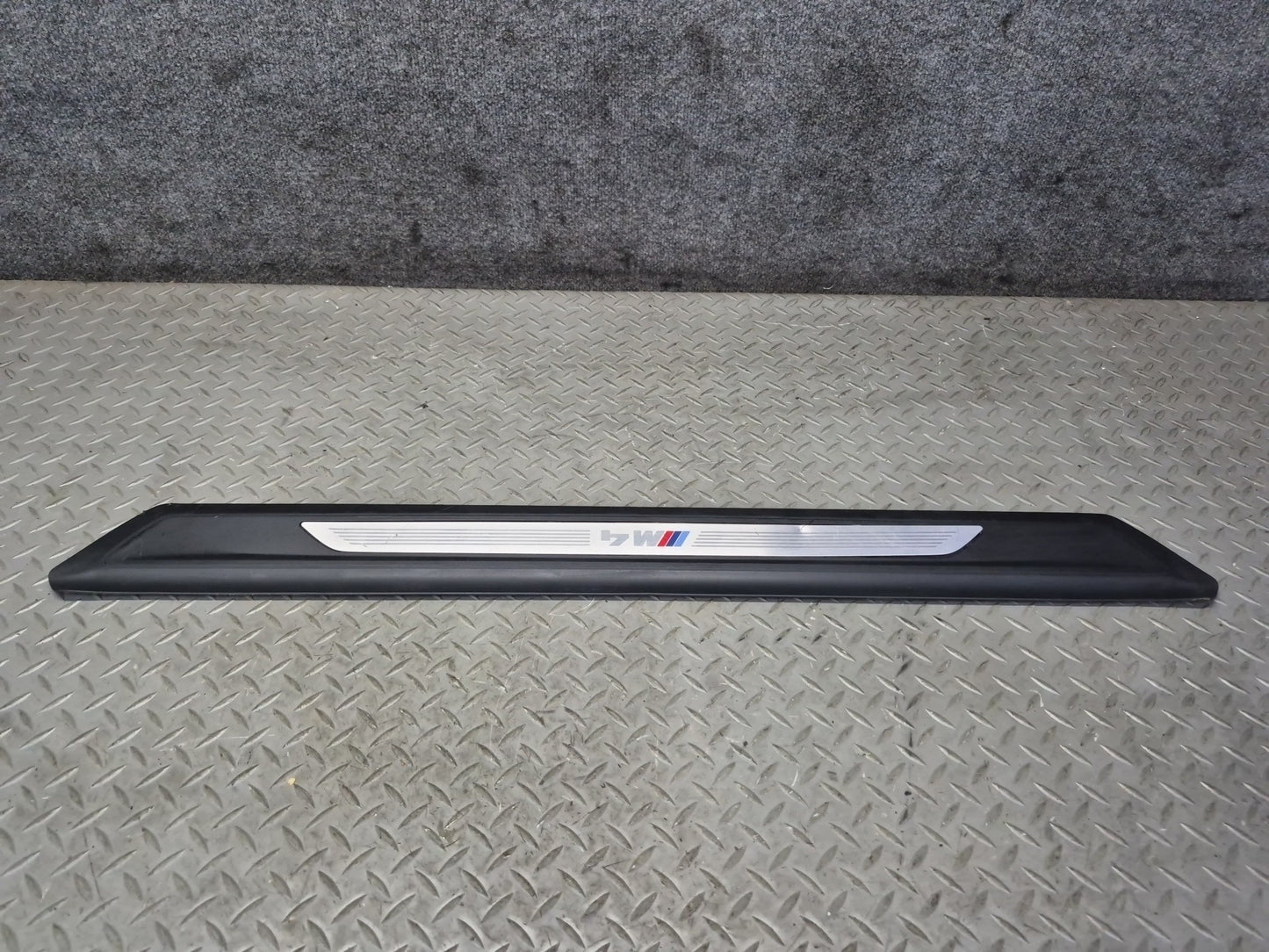 2015-2020 BMW F33 F83 M4 Convertible Door Scuff Sill Plate Trim Panel Set of 2
