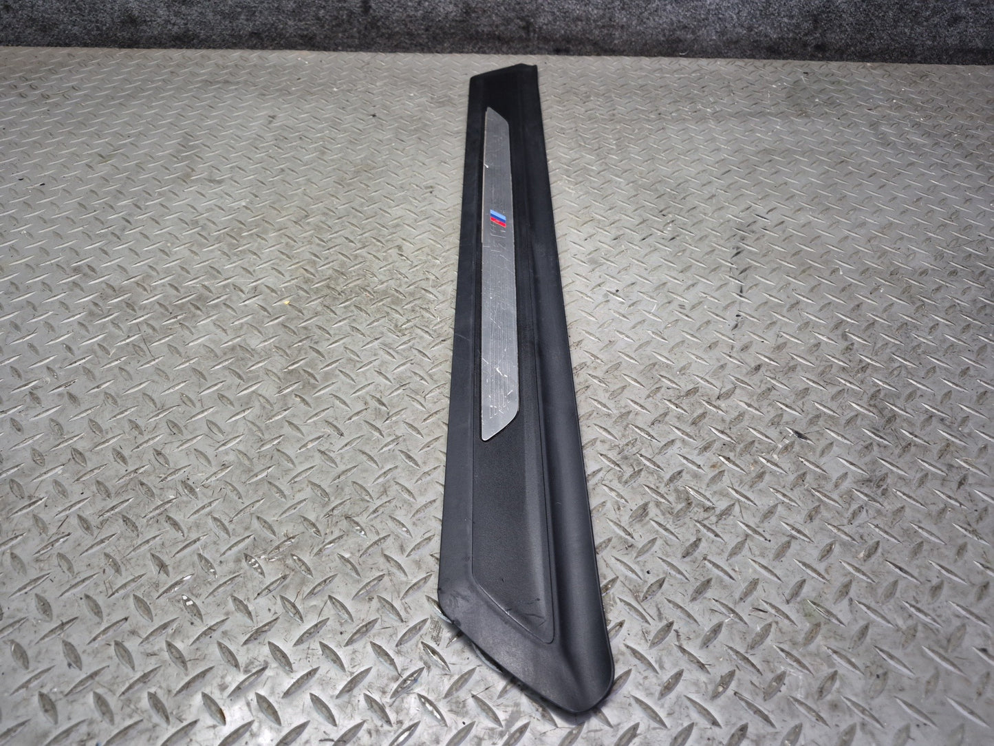 2015-2020 BMW F33 F83 M4 Convertible Door Scuff Sill Plate Trim Panel Set of 2