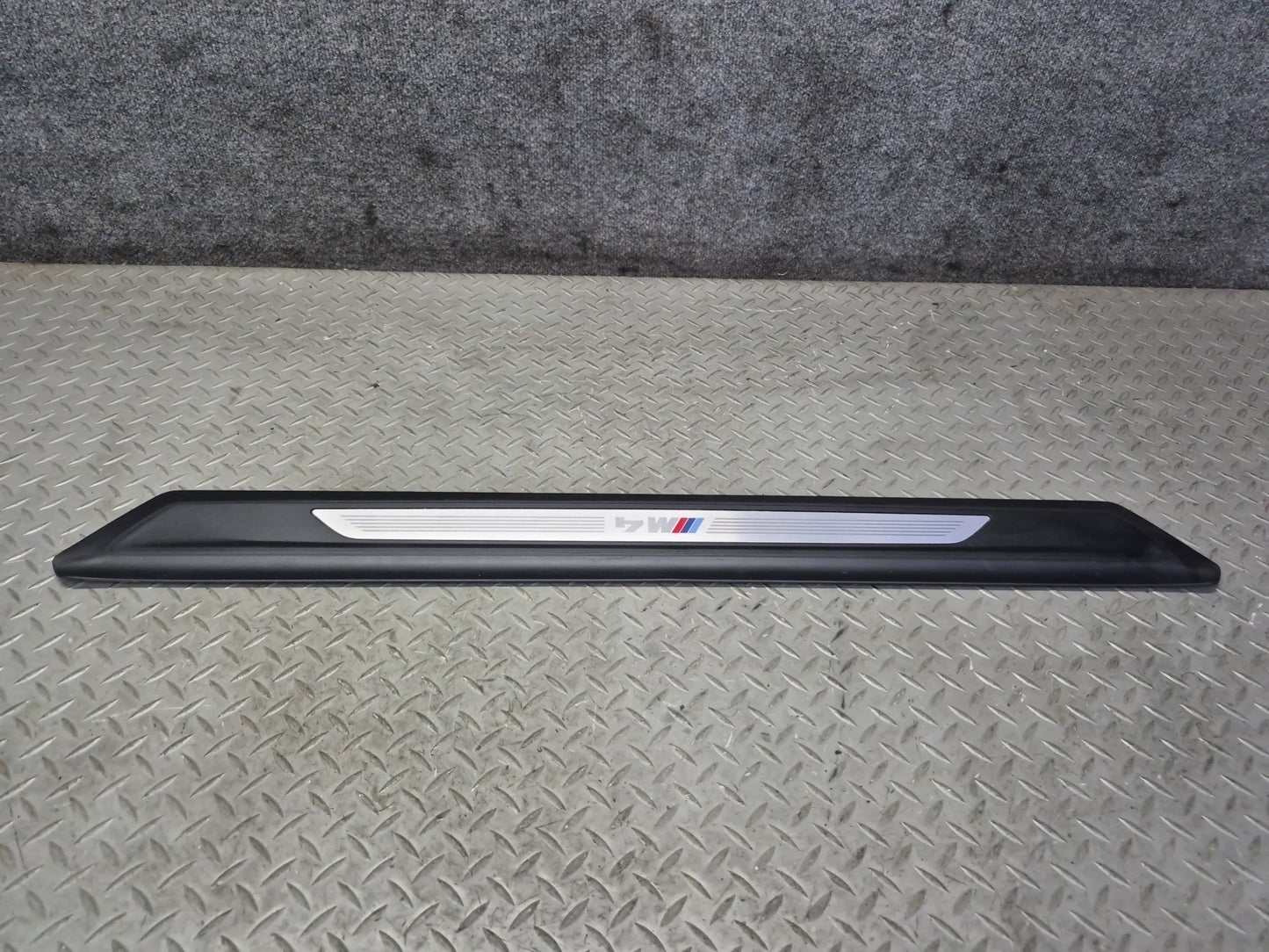 2015-2020 BMW F33 F83 M4 Convertible Door Scuff Sill Plate Trim Panel Set of 2