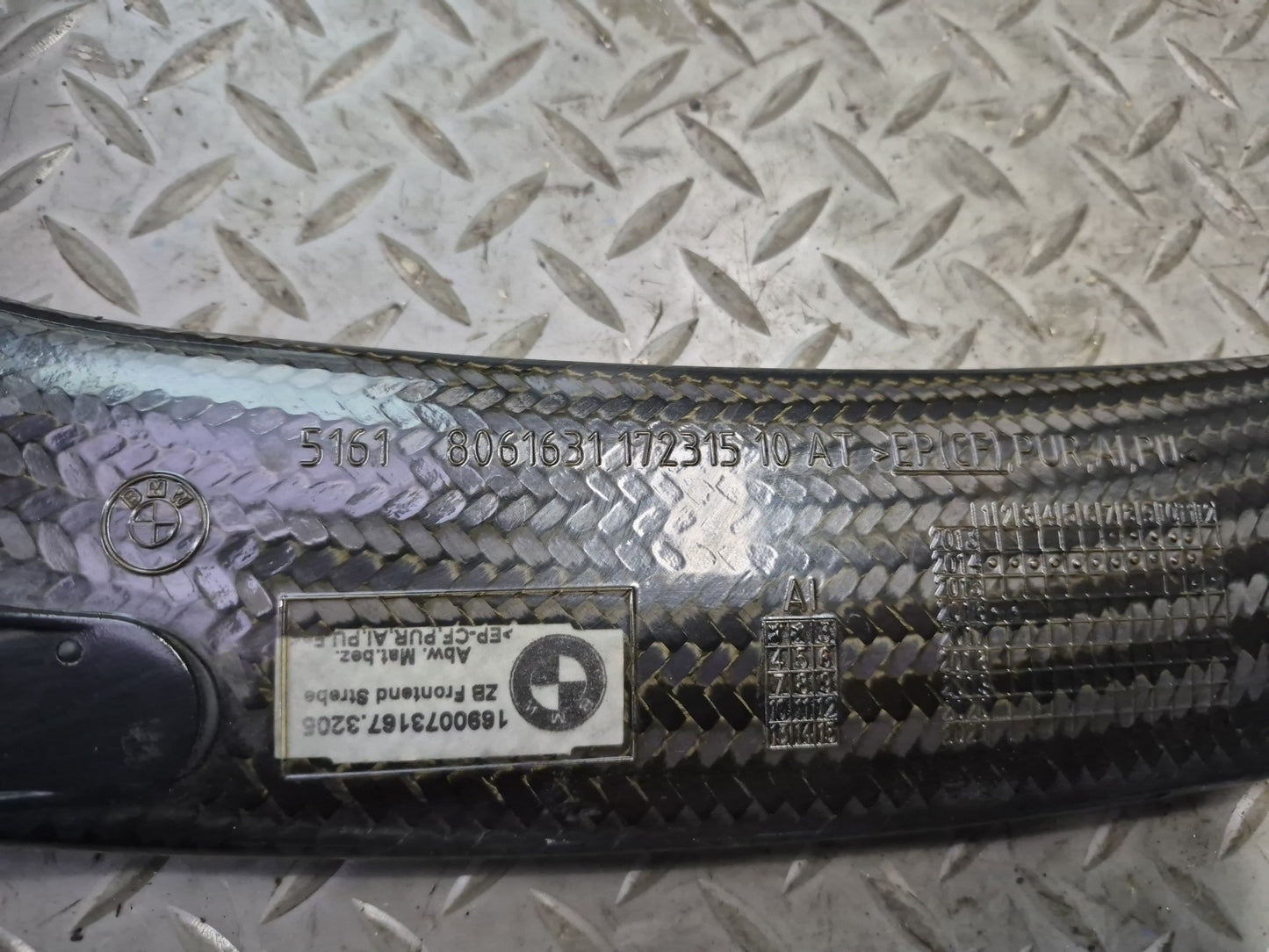 2015-2020 BMW F82 F83 M4 Cfrp Carbon Fiber Front Strut Tower Brace 8061631