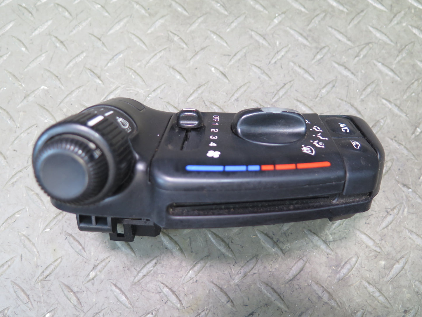 93-96 Nissan 300ZX Z32 Convertible Manual Climate Control Switch Panel OEM