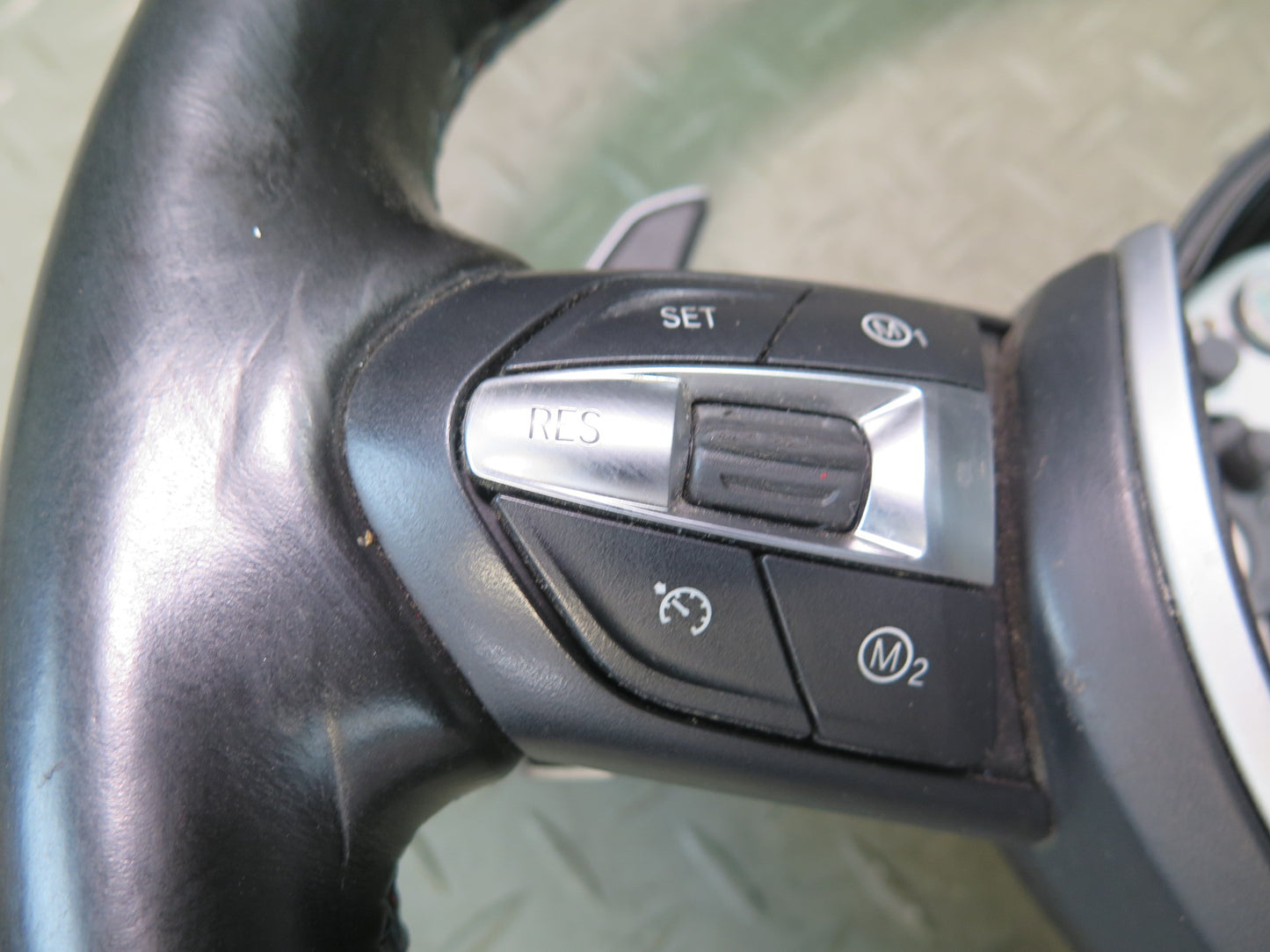 2015-2020 BMW F80 F82 F83 M4 M3 Leather Sport Heated Steering Black w Paddles