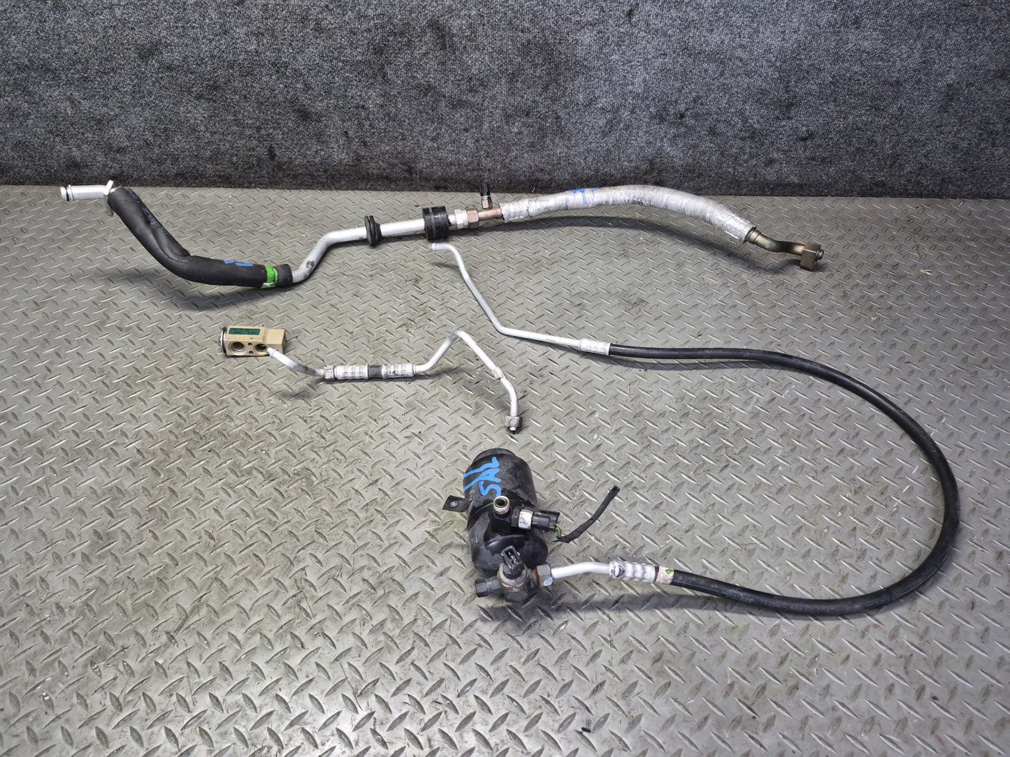 98-02 Mercedes R129 SL500 A/C Air Condition Hose Pipe Line Dryer Set OEM