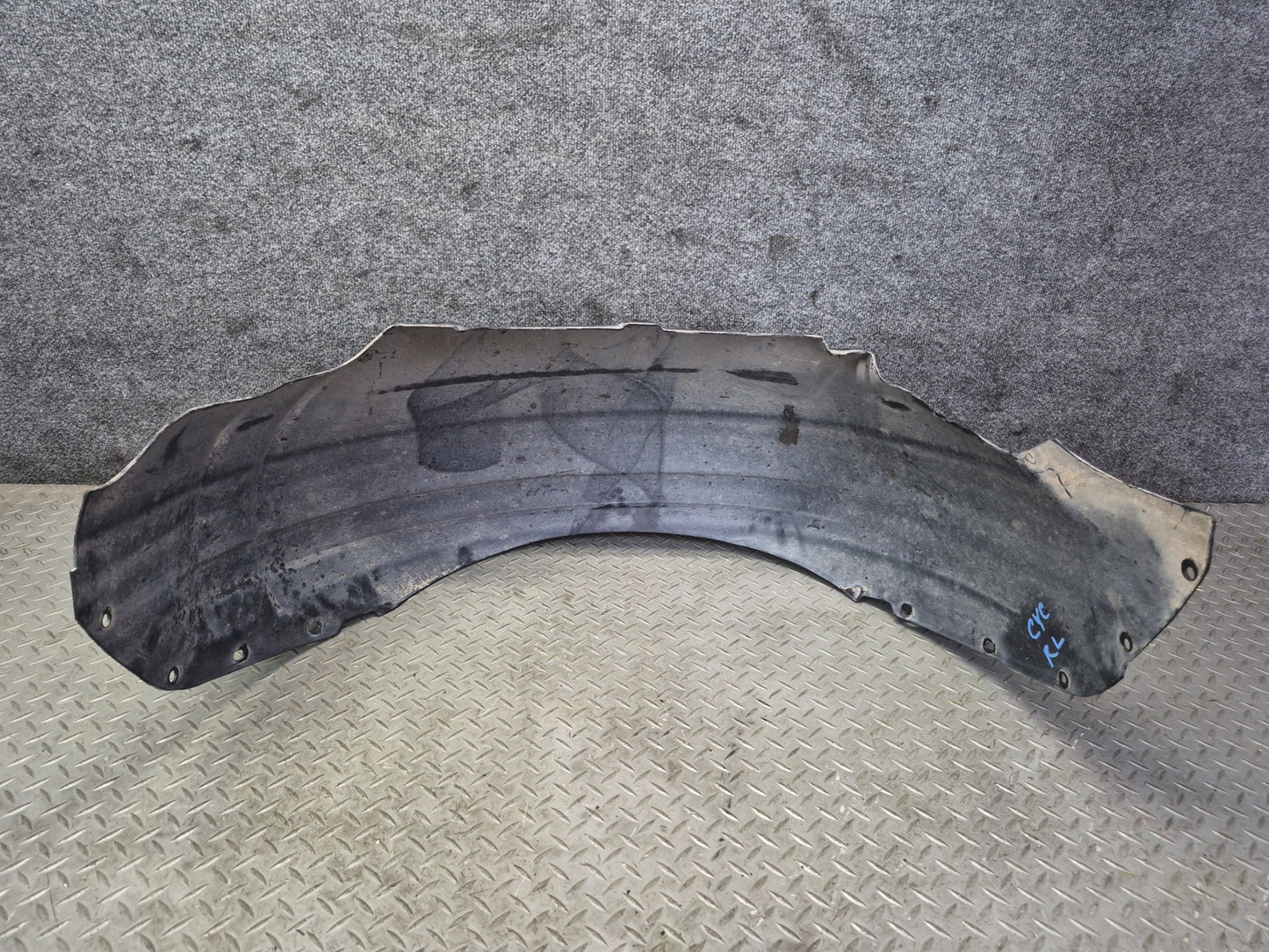 84-96 Chevrolet Corvette C4 Rear Left Fender Liner Splash Shield Guard OEM