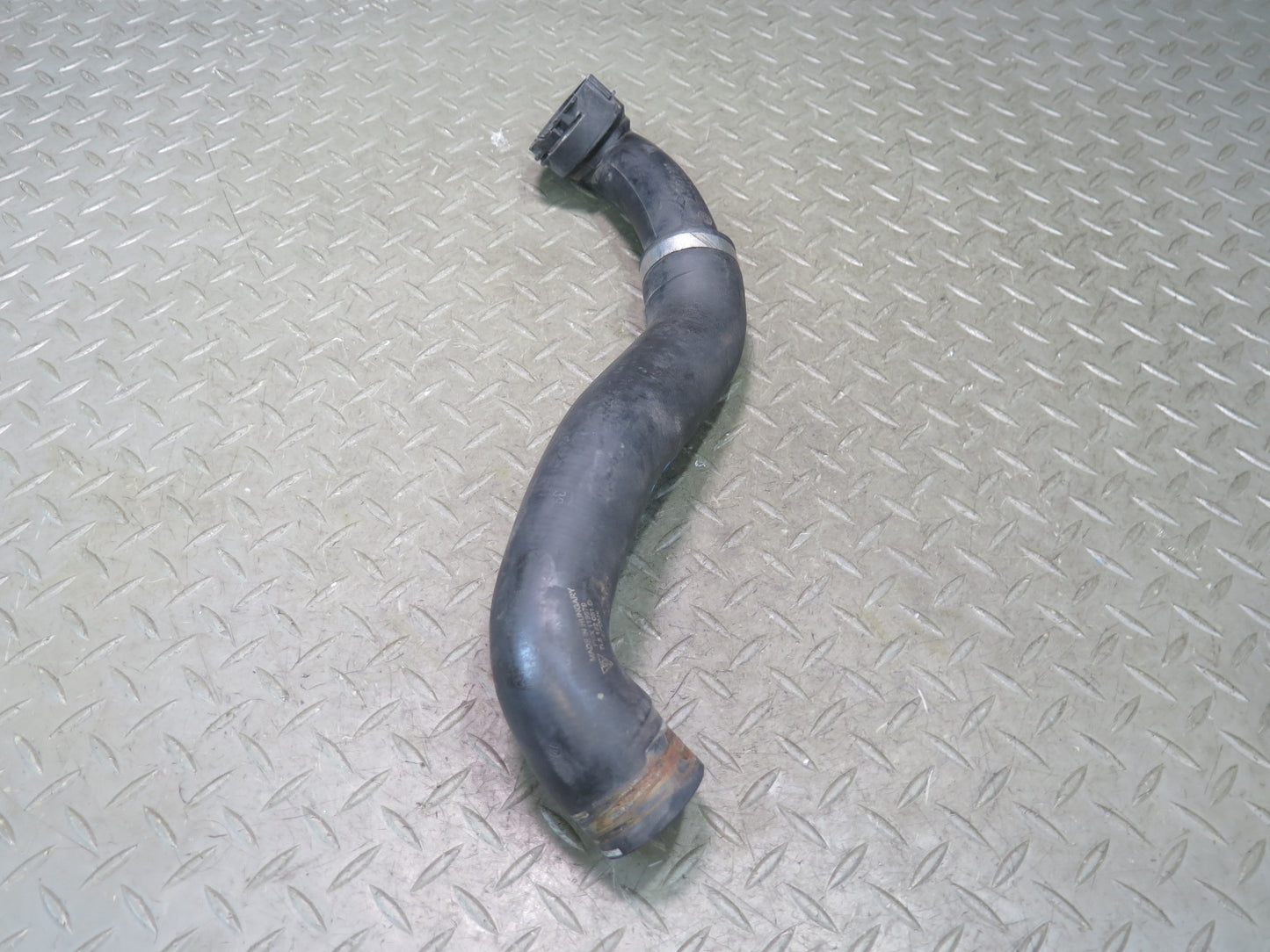 08-10 Porsche Cayenne 957 4.8L Engine Radiator Coolant Hose Pipe Line Set of 2