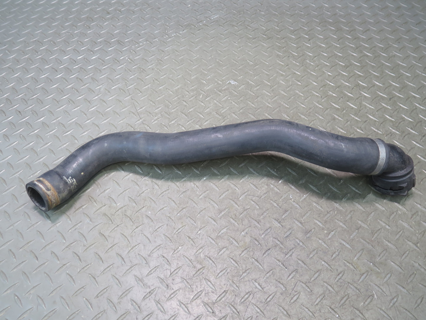 08-10 Porsche Cayenne 957 4.8L Engine Radiator Coolant Hose Pipe Line Set of 2