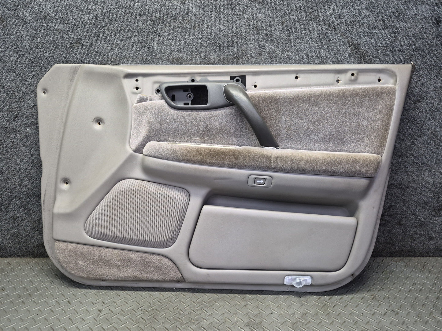 99-01 Toyota Crown JZS175 Front Right Door Interior Trim Cover Panel Gray OEM
