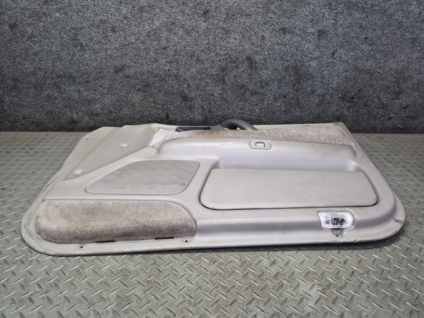 99-01 Toyota Crown JZS175 Front Right Door Interior Trim Cover Panel Gray OEM