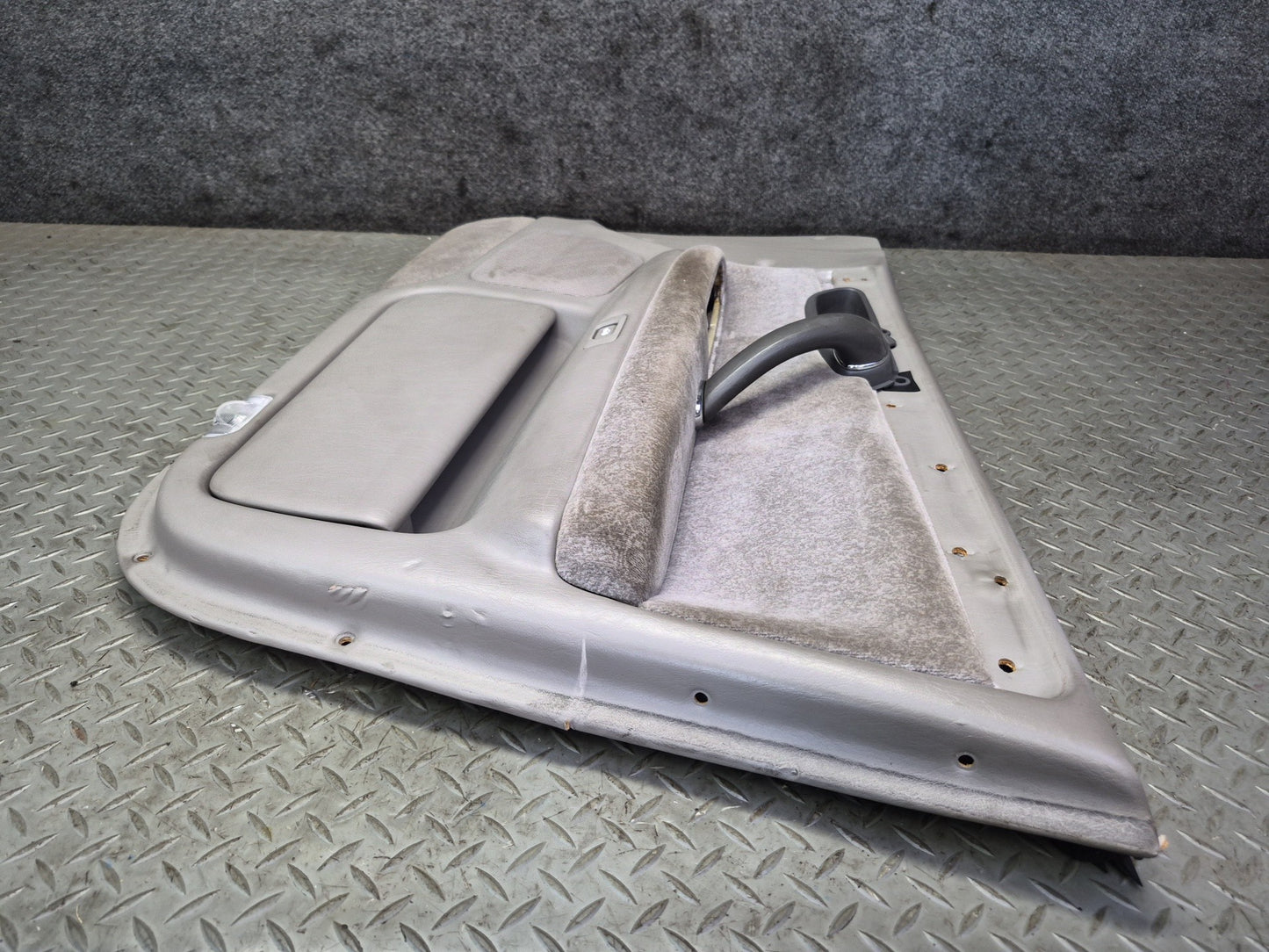 99-01 Toyota Crown JZS175 Front Right Door Interior Trim Cover Panel Gray OEM