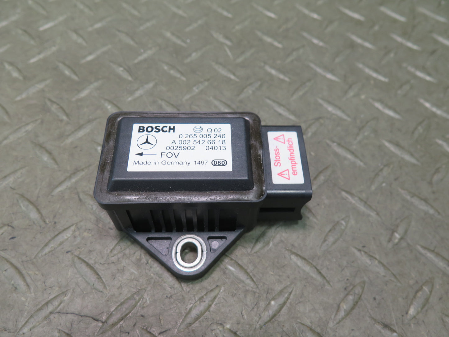 03-06 Mercedes R230 SL55 AMG YAW Turn Rate Acceleration Speed Sensor OEM