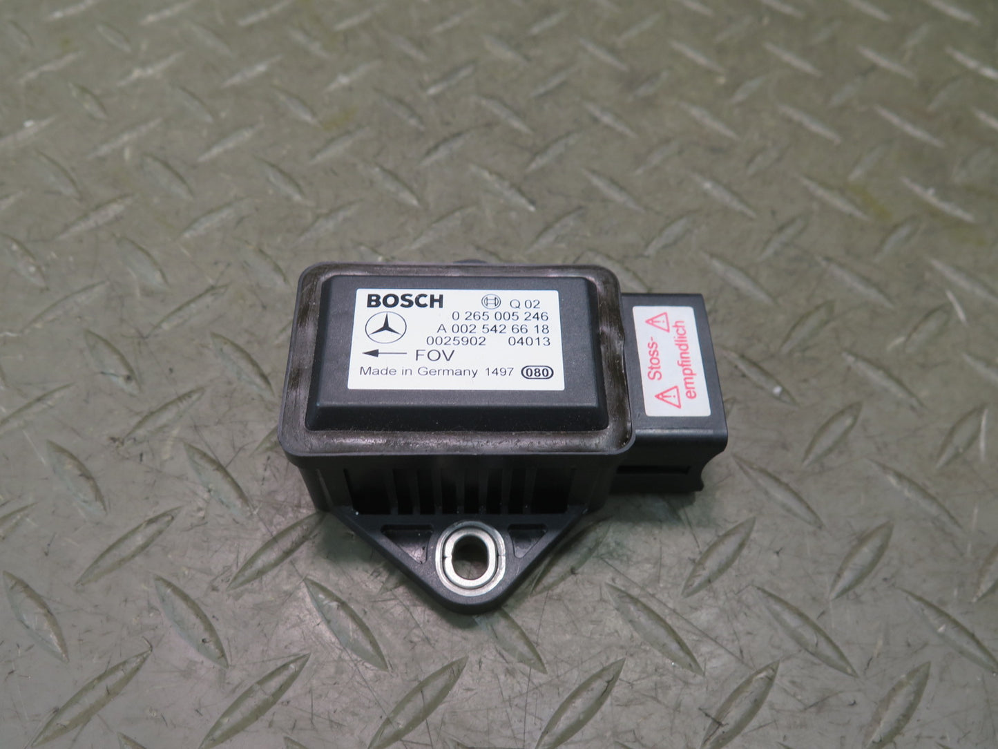 03-06 Mercedes R230 SL55 AMG YAW Turn Rate Acceleration Speed Sensor OEM