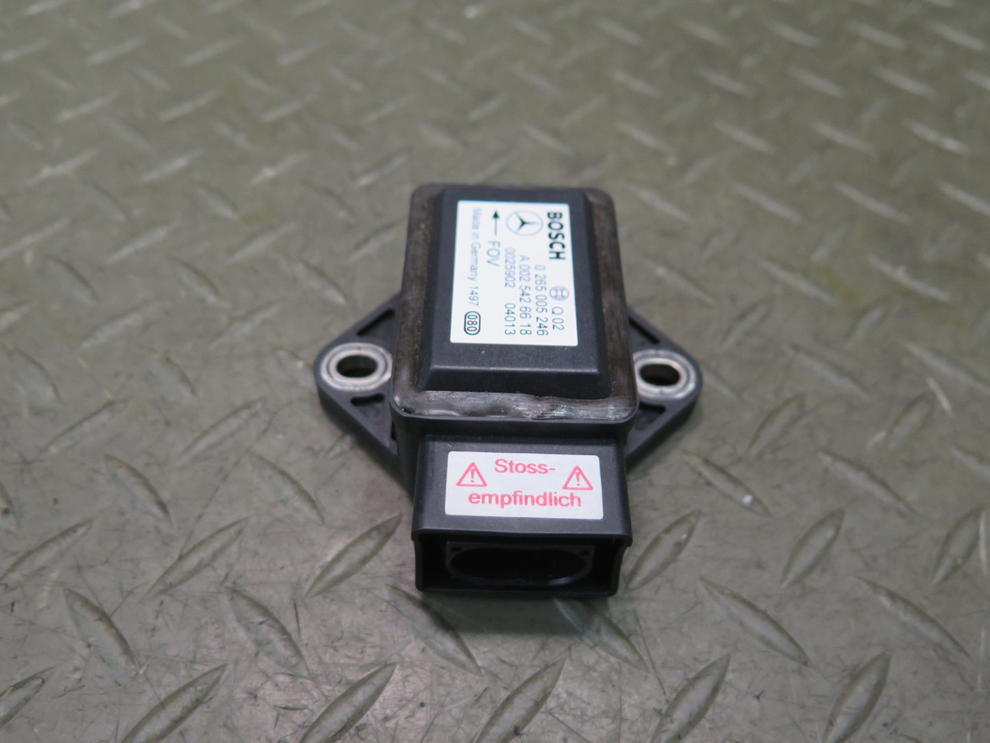 03-06 Mercedes R230 SL55 AMG YAW Turn Rate Acceleration Speed Sensor OEM