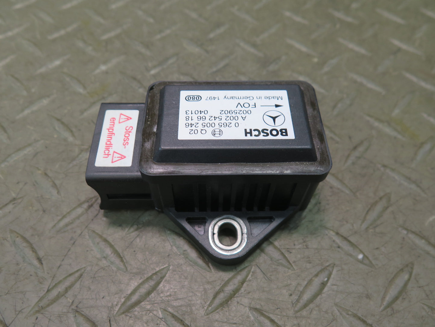 03-06 Mercedes R230 SL55 AMG YAW Turn Rate Acceleration Speed Sensor OEM