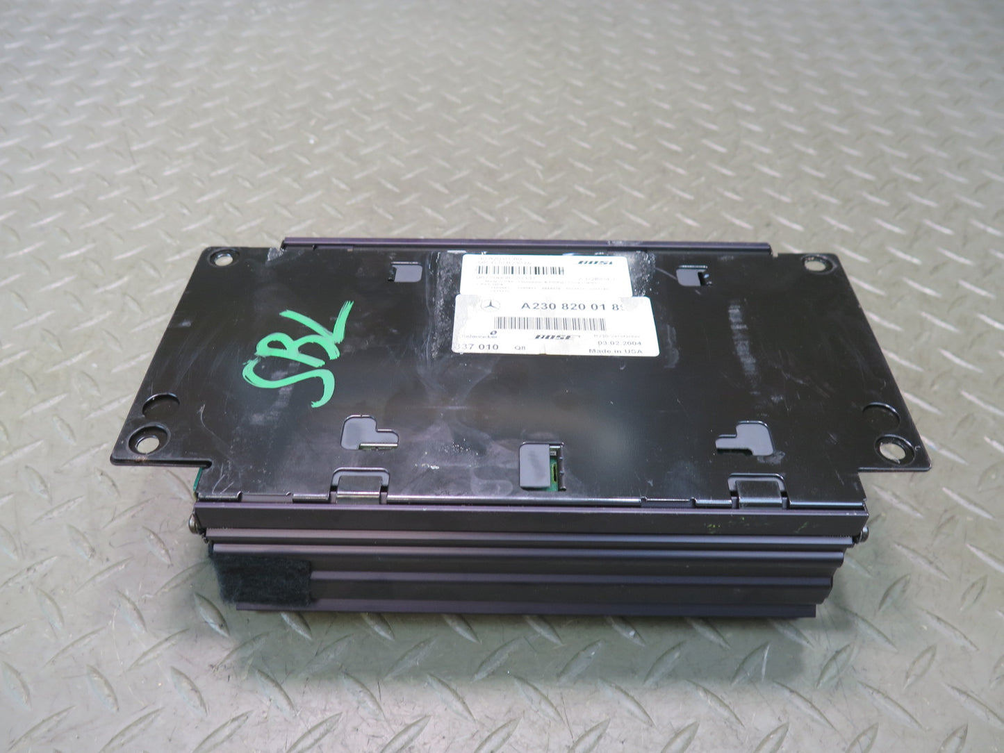 03-04 Mercedes R230 SL55 AMG Bose Audio Radio Amplifier AMP 2308200189 OEM