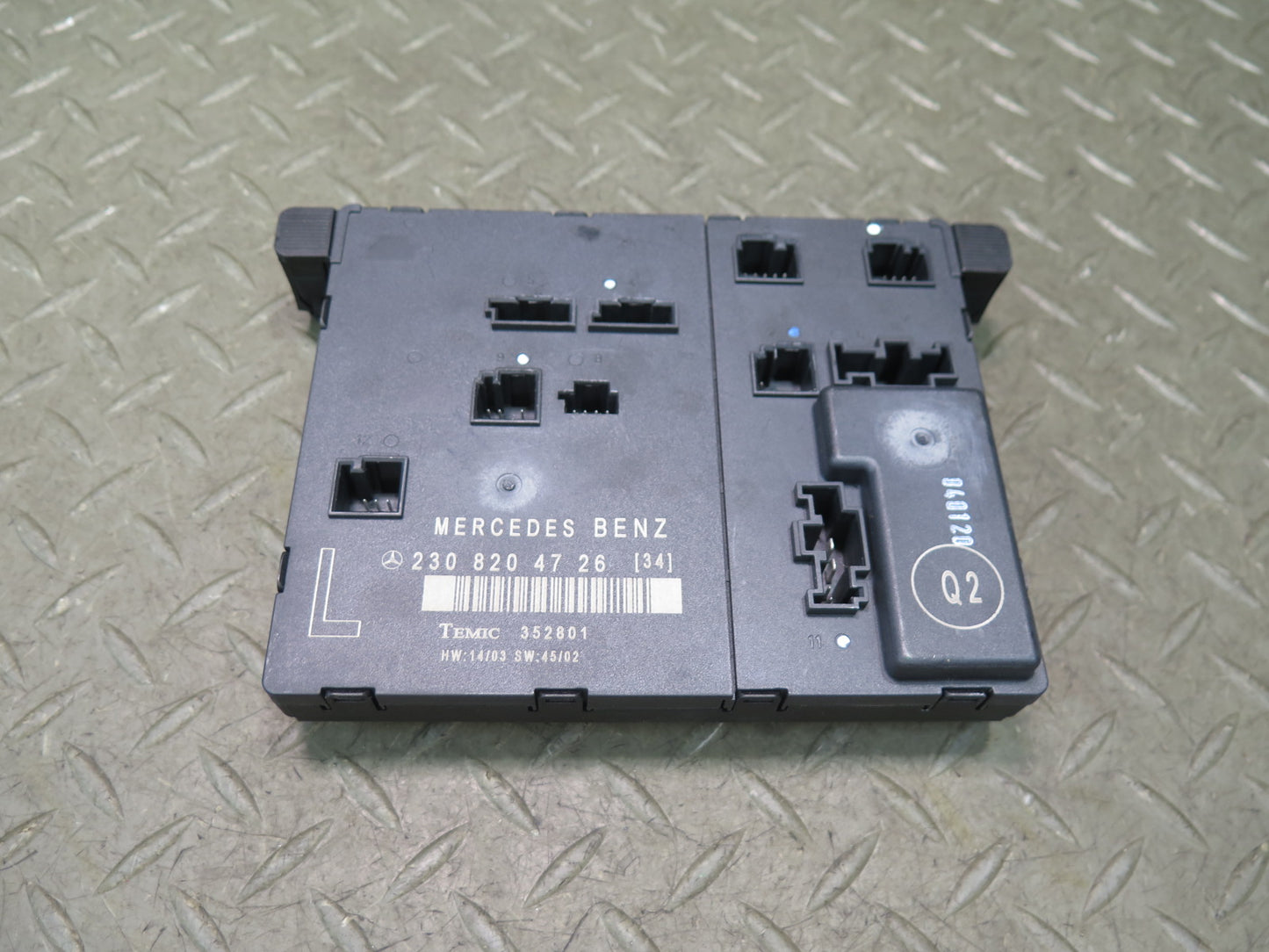 03-12 Mercedes R230 SL55 AMG Left Door Control Module 2308204726 OEM