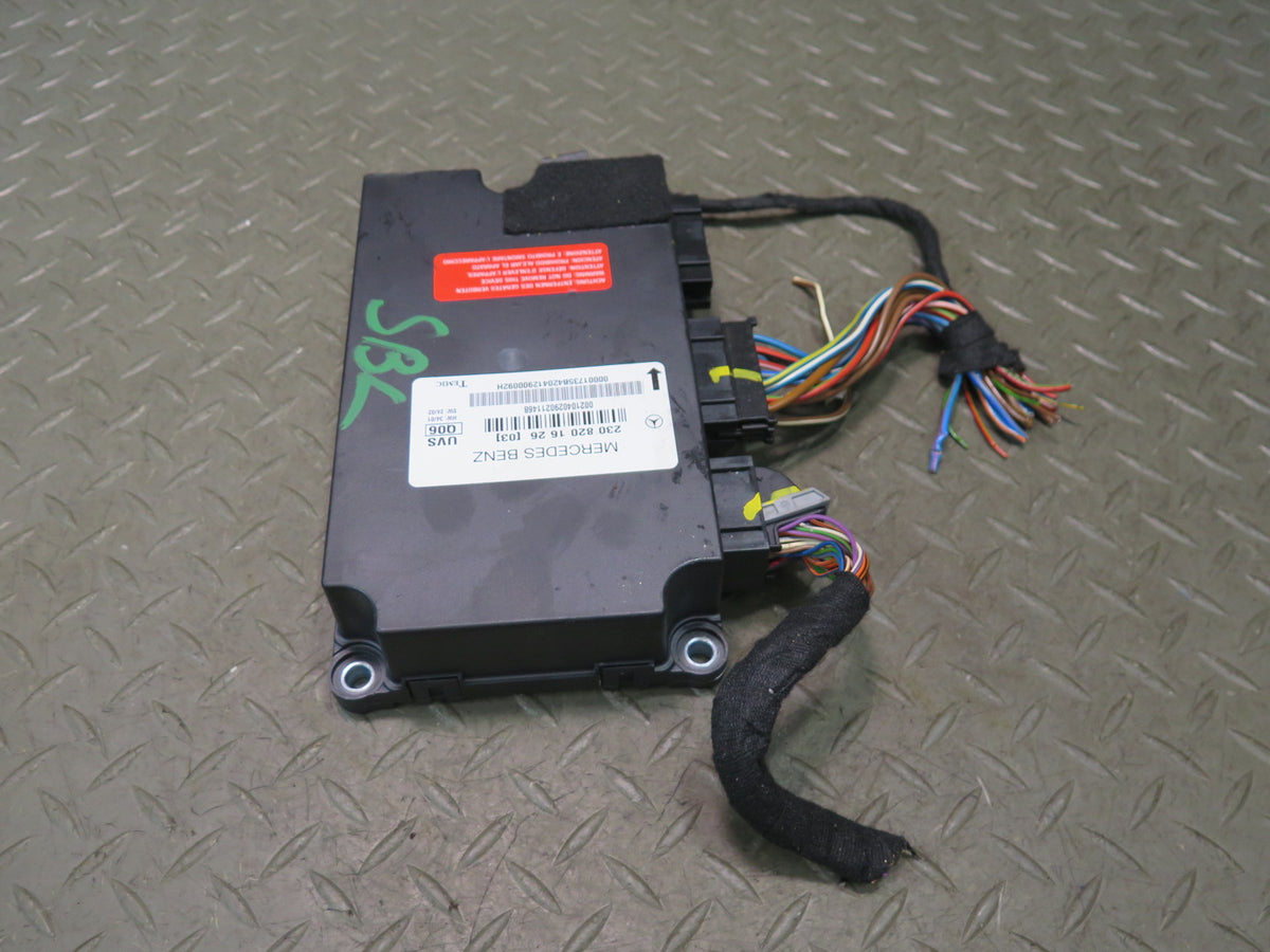 03-08 Mercedes R230 SL55 AMG Convertible TOP Roof Control Module 2308201626 OEM