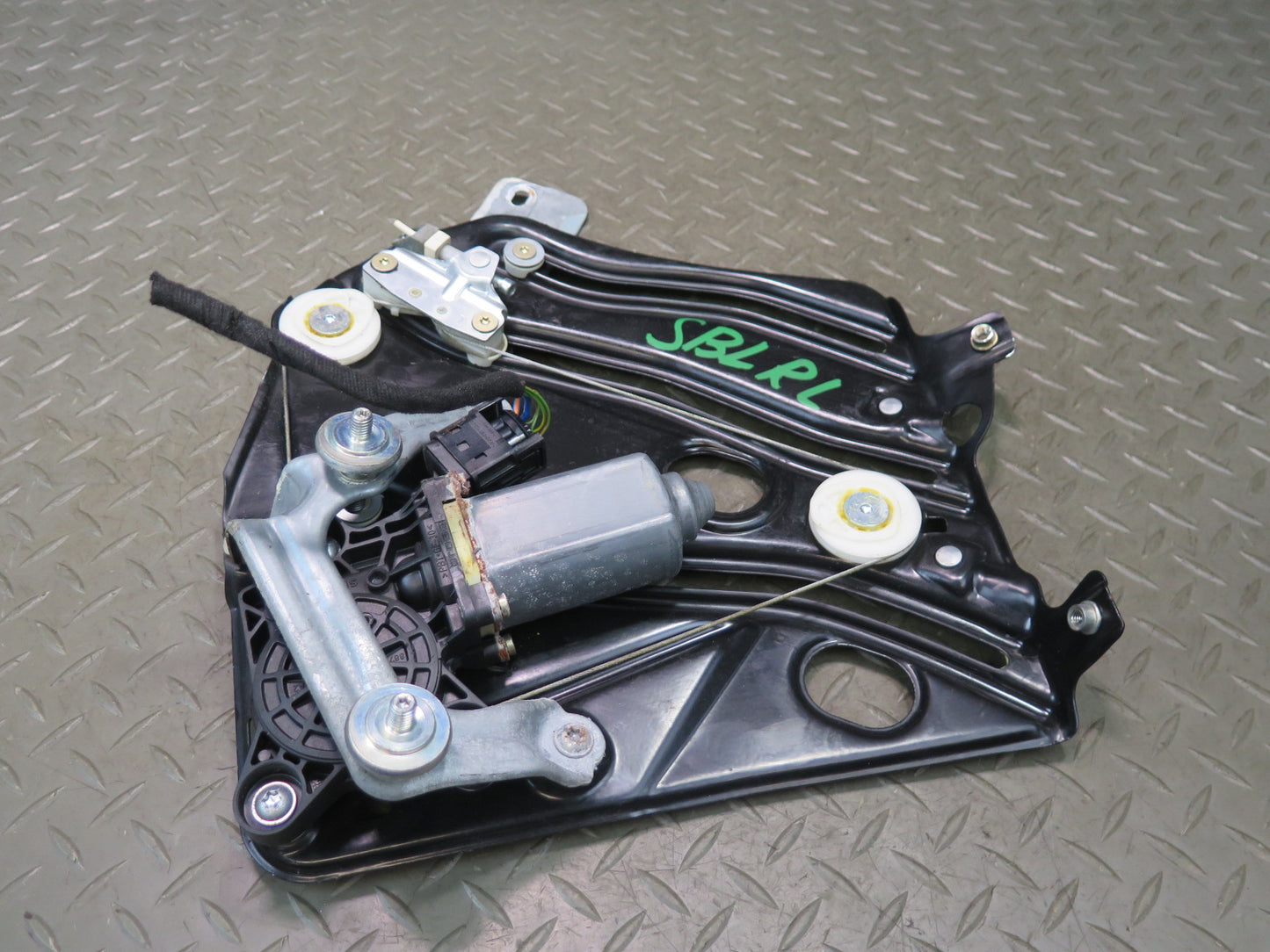 03-12 Mercedes R230 Sl-class Rear Left Window Regulator w Motor 2306700103 OEM