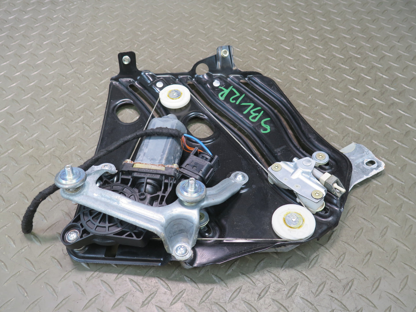 03-12 Mercedes R230 SL55 AMG Rear Right Window Regulator w Motor 2306700203 OEM