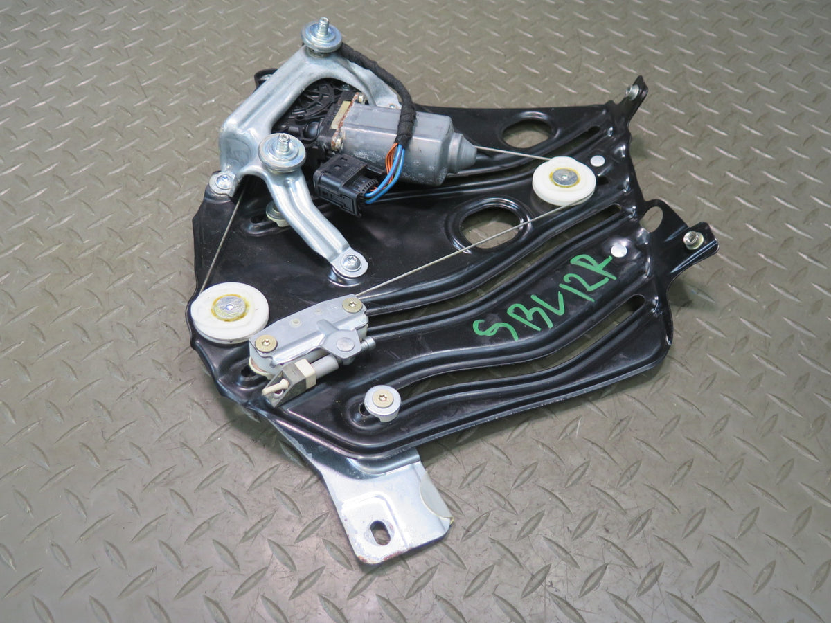 03-12 Mercedes R230 SL55 AMG Rear Right Window Regulator w Motor 2306700203 OEM
