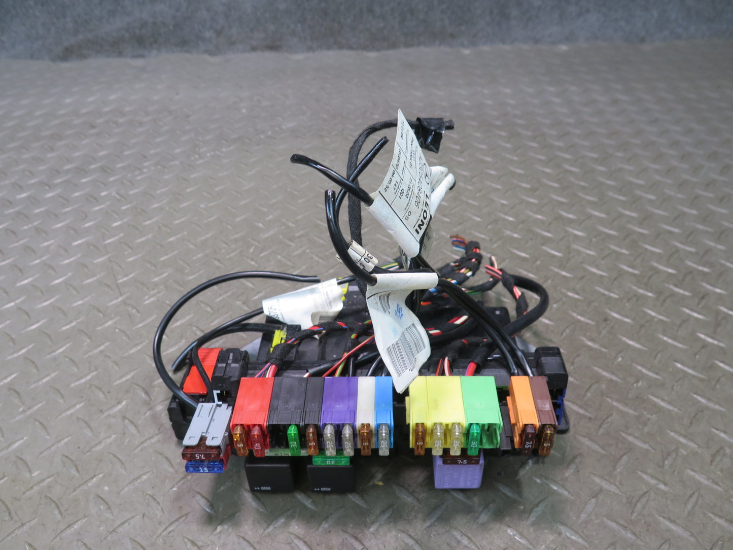 03-12 Mercedes R230 Sl-class Rear SAM Fuse Relay Box Module 0345456232 OEM
