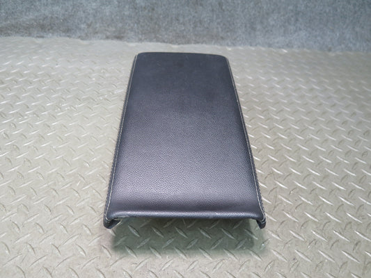 03-06 Mercedes R230 Sl-class Rear Center Console Leather Lid Cover Black OEM