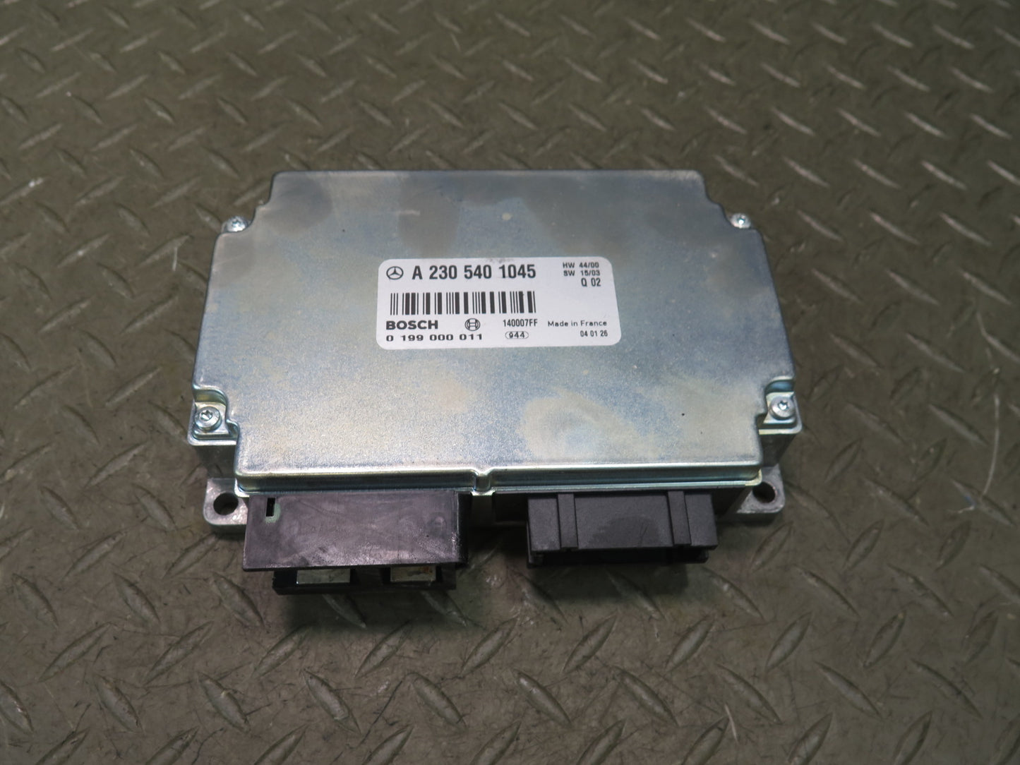 03-12 Mercedes R230 Sl-class Battery Stabilization Control Module 2305401045 OEM