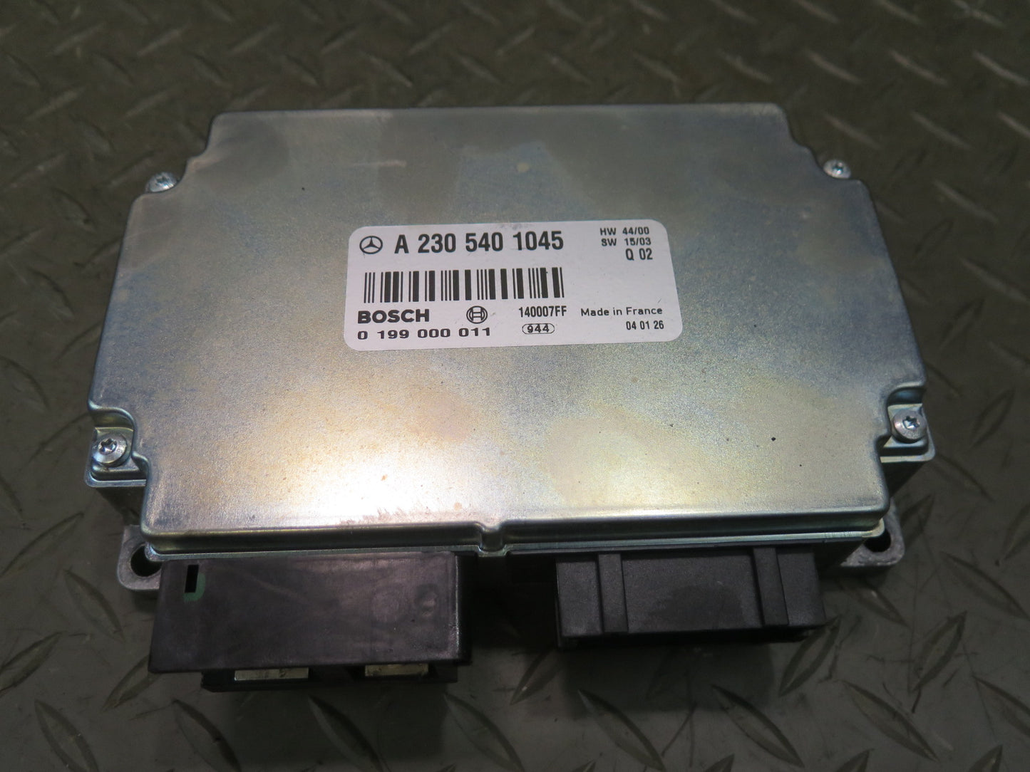 03-12 Mercedes R230 Sl-class Battery Stabilization Control Module 2305401045 OEM
