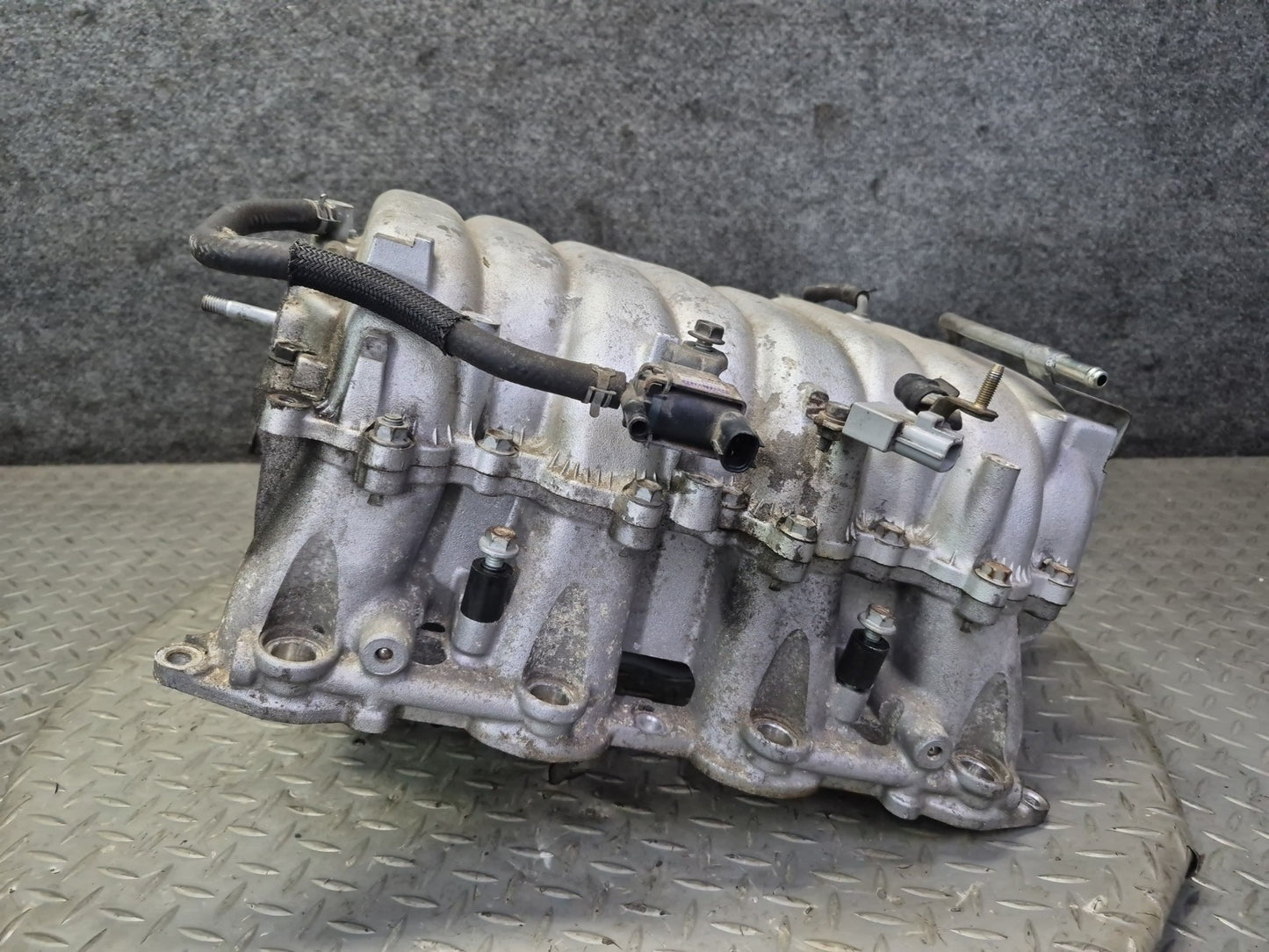 98-00 Lexus SC400 1UZFE Engine Upper Lower Intake Manifold w Pressure Tank Assy