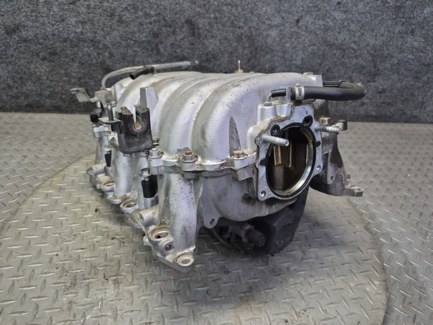 98-00 Lexus SC400 1UZFE Engine Upper Lower Intake Manifold w Pressure Tank Assy