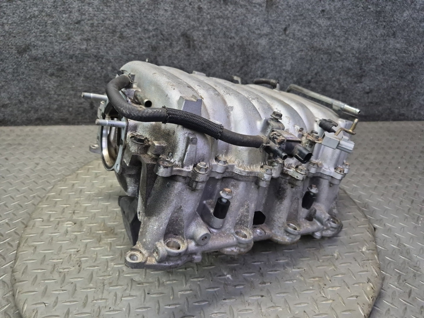 98-00 Lexus SC400 1UZFE Engine Upper Lower Intake Manifold w Pressure Tank Assy