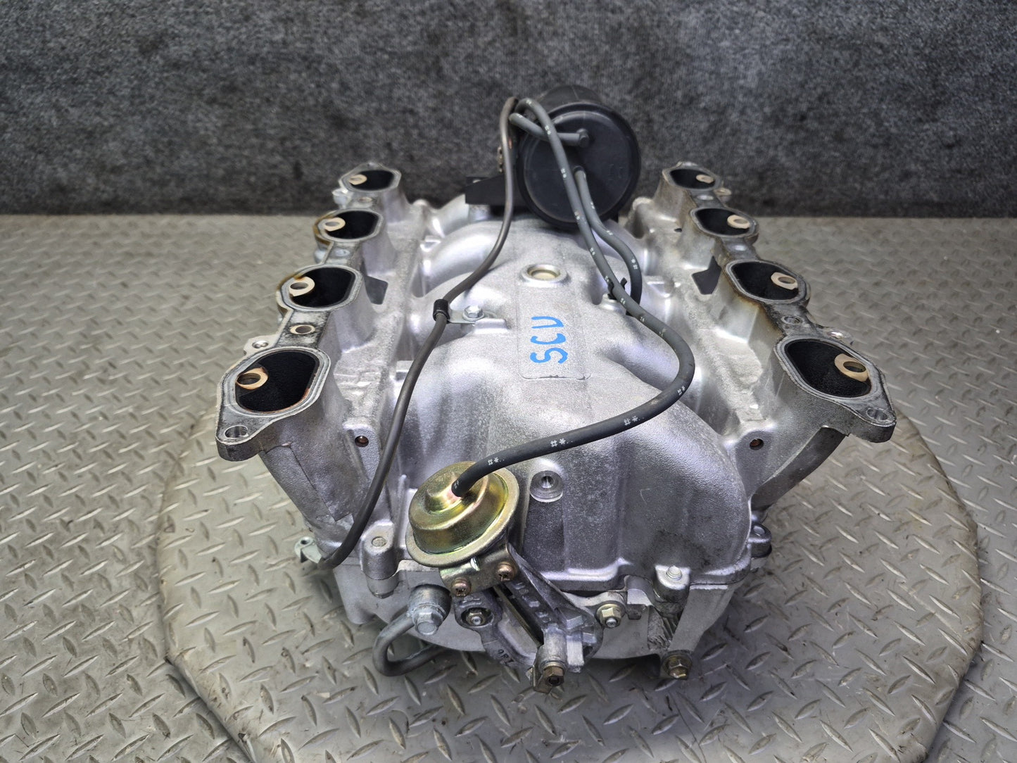 98-00 Lexus SC400 1UZFE Engine Upper Lower Intake Manifold w Pressure Tank Assy